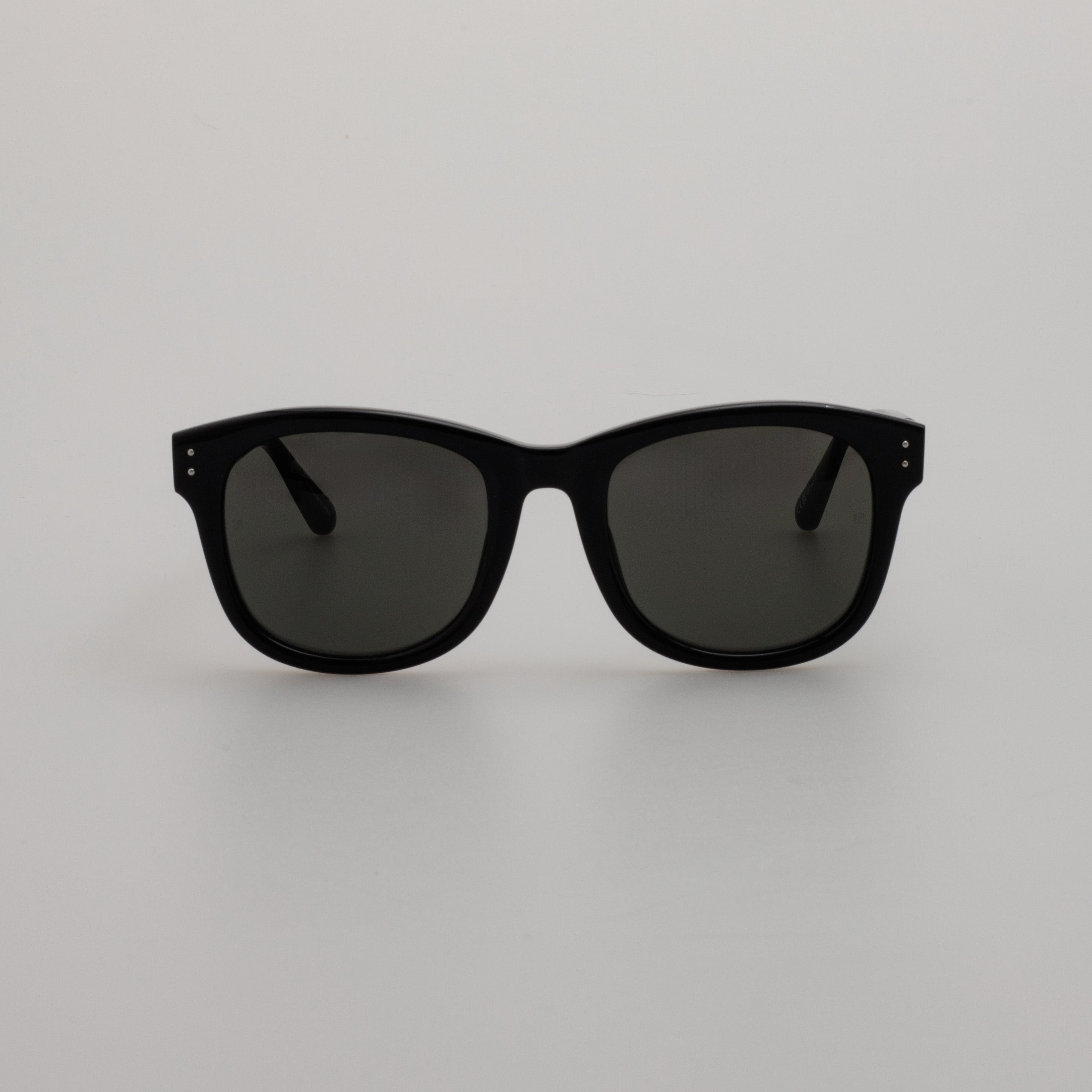 Edson Sunglasses in Black and Nickel