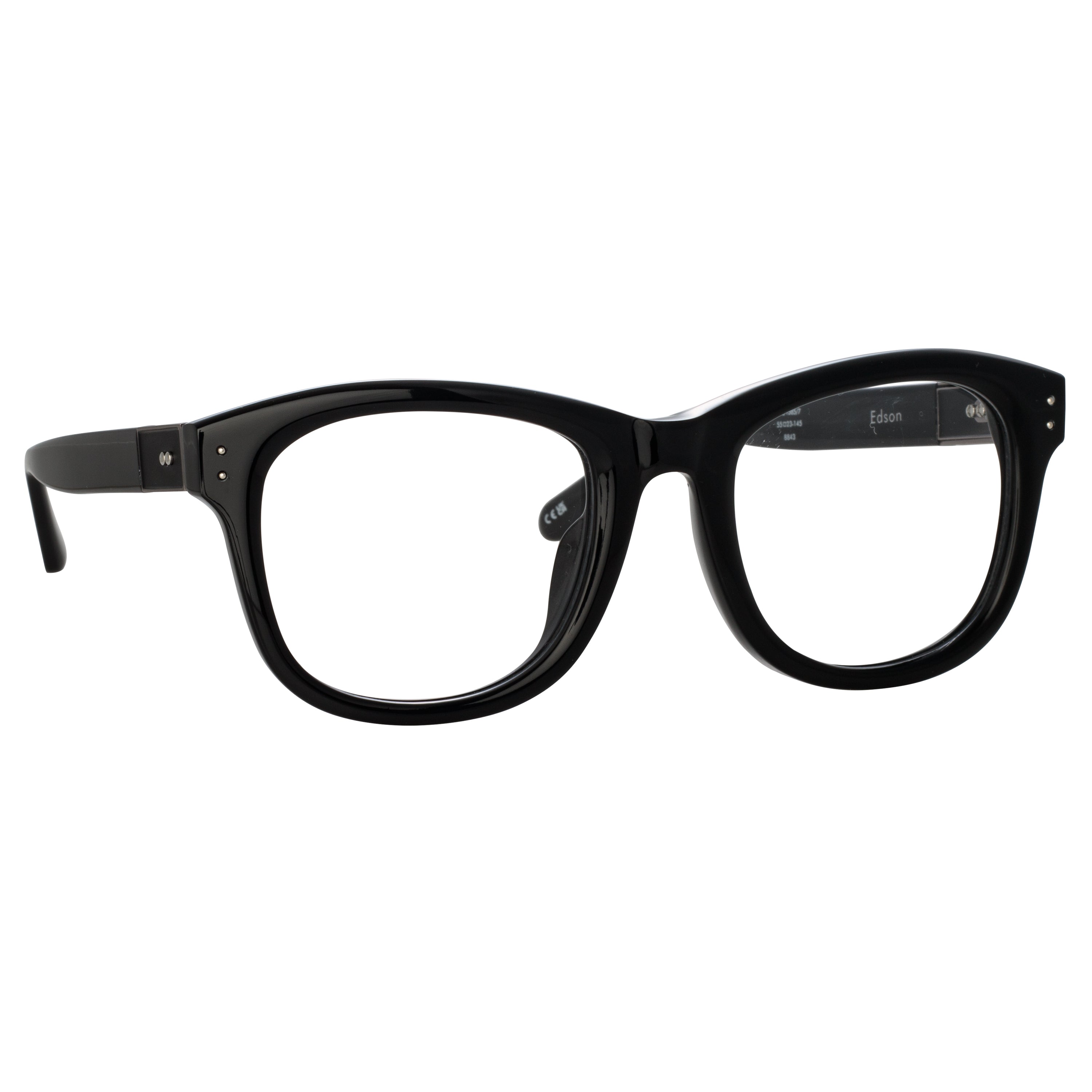 Edson Optical in Black and Nickel