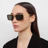 Cassia Sunglasses in Yellow Gold