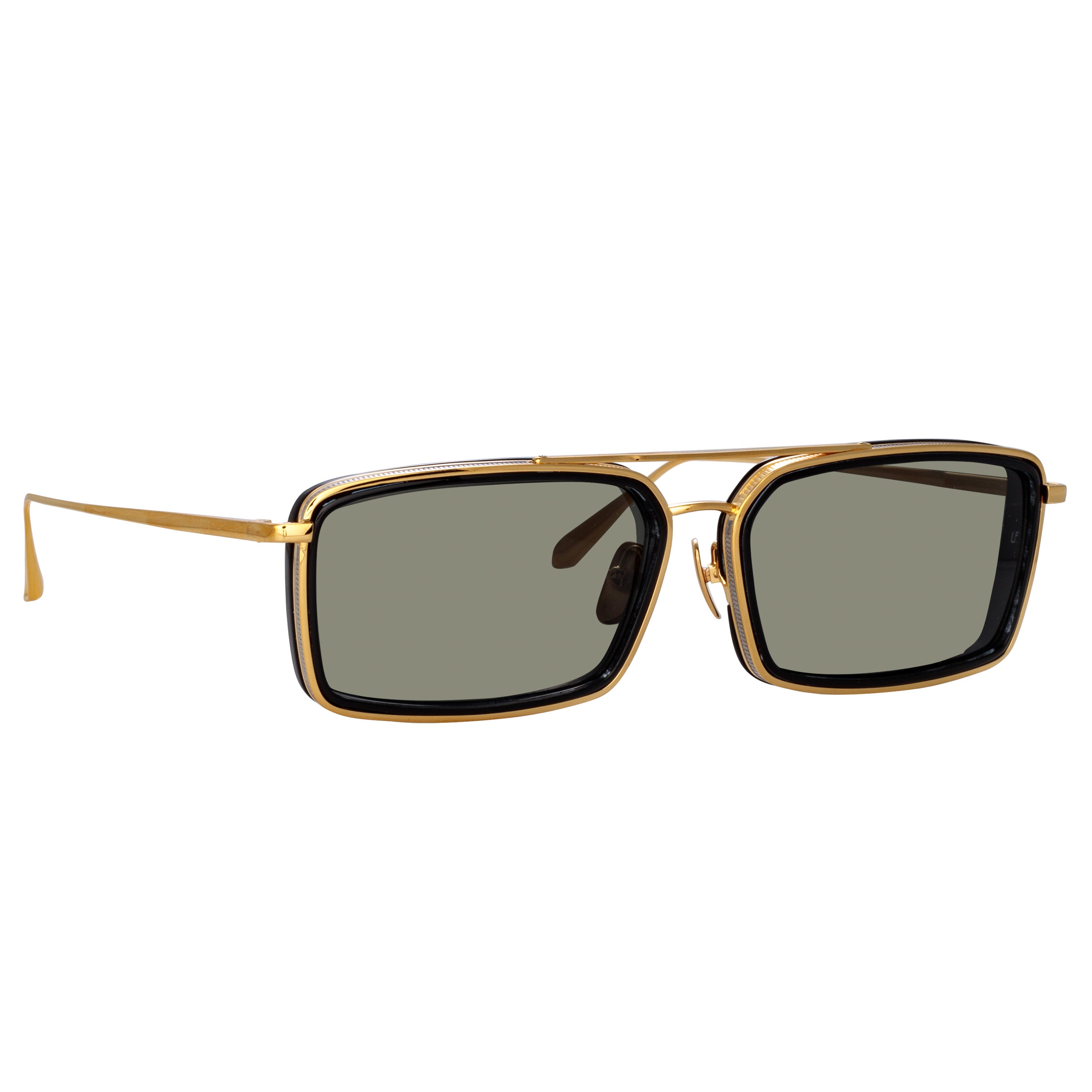 Men's Cassia Sunglasses in Yellow Gold