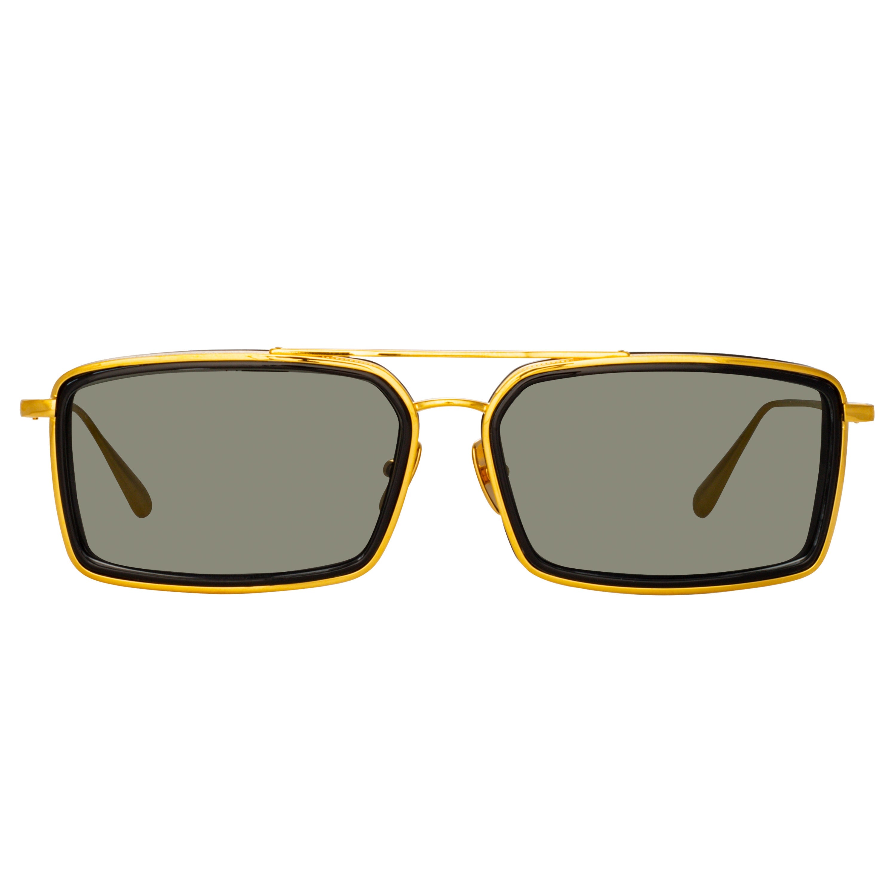 Men's Cassia Sunglasses in Yellow Gold