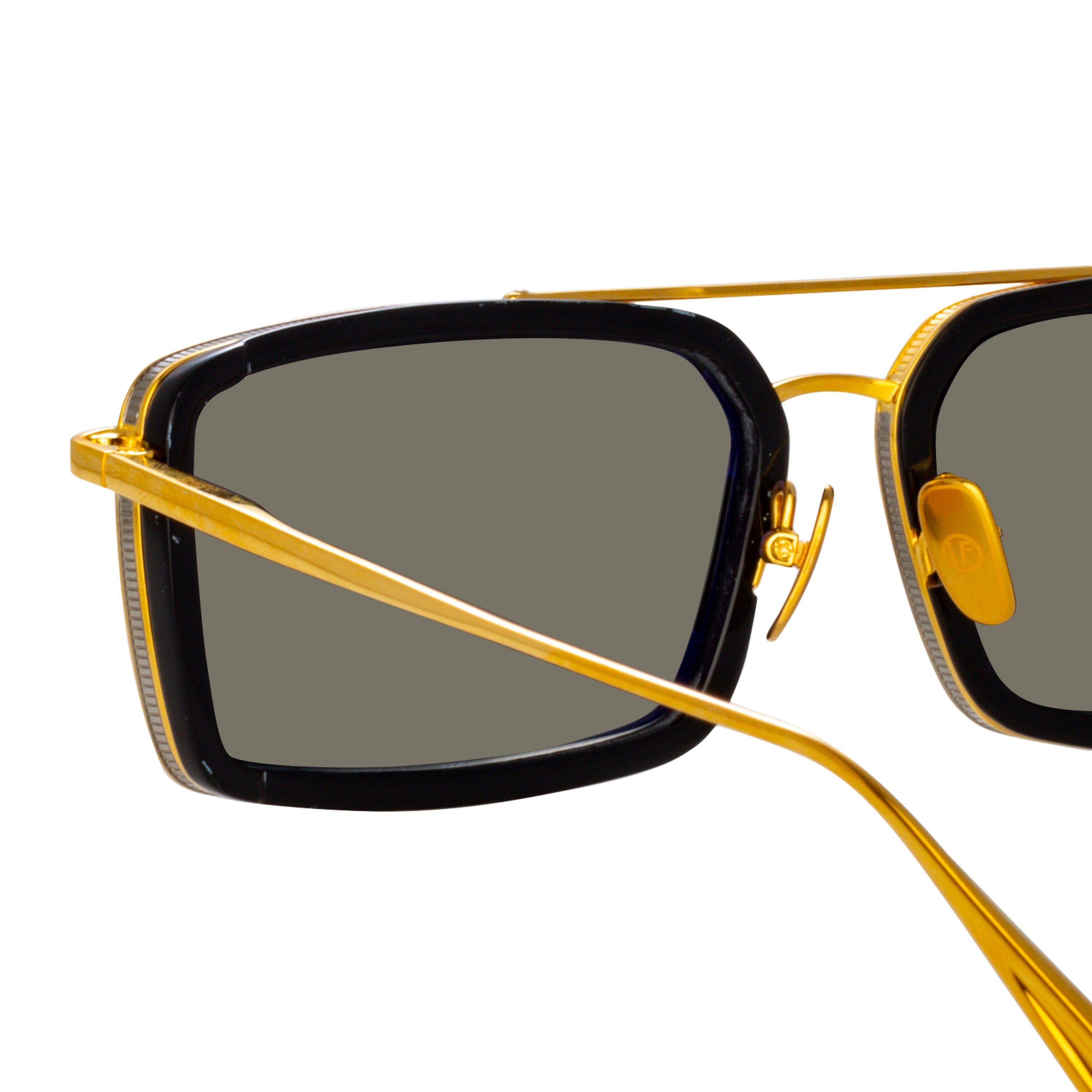 Men's Cassia Sunglasses in Yellow Gold