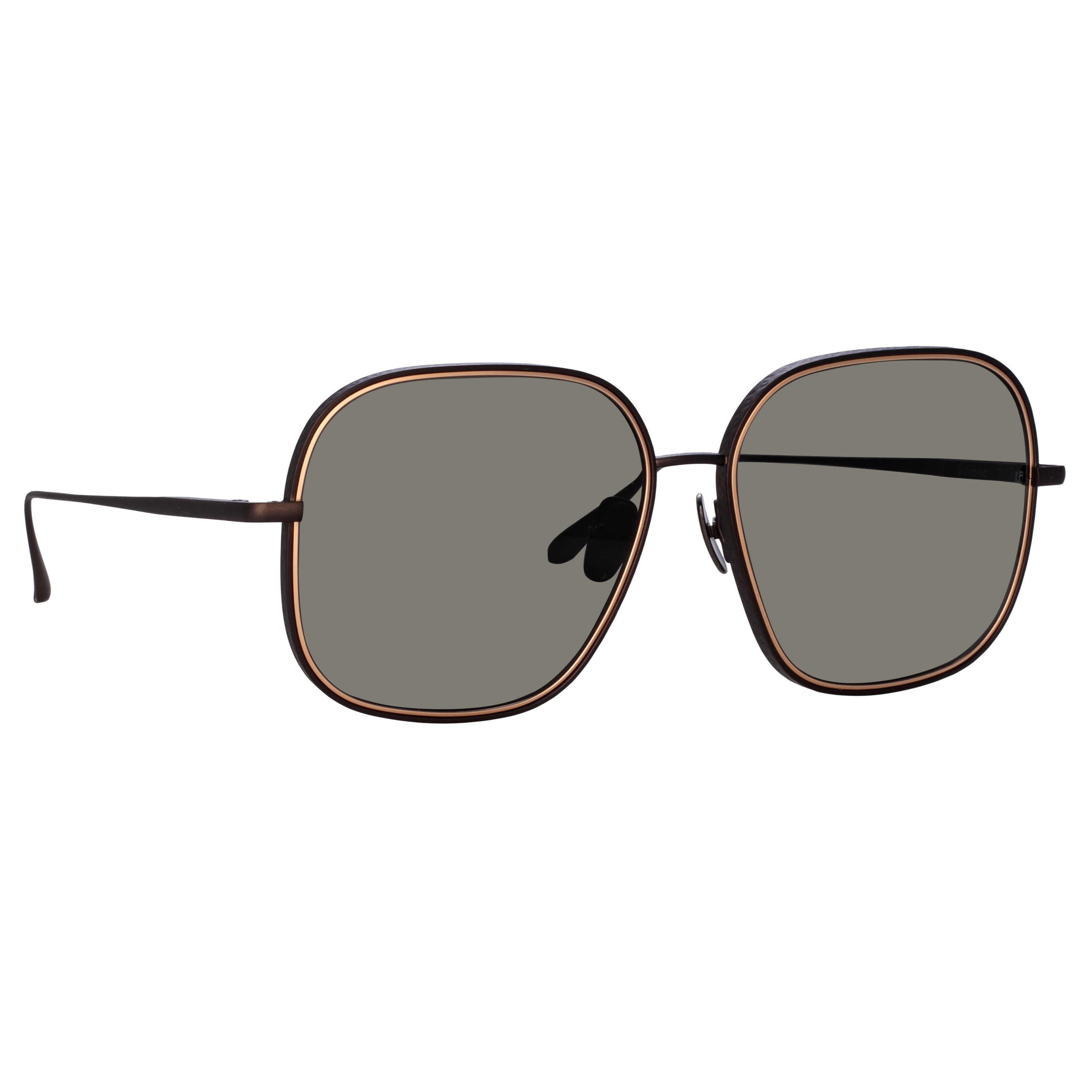 Juliana Sunglasses in Nickel