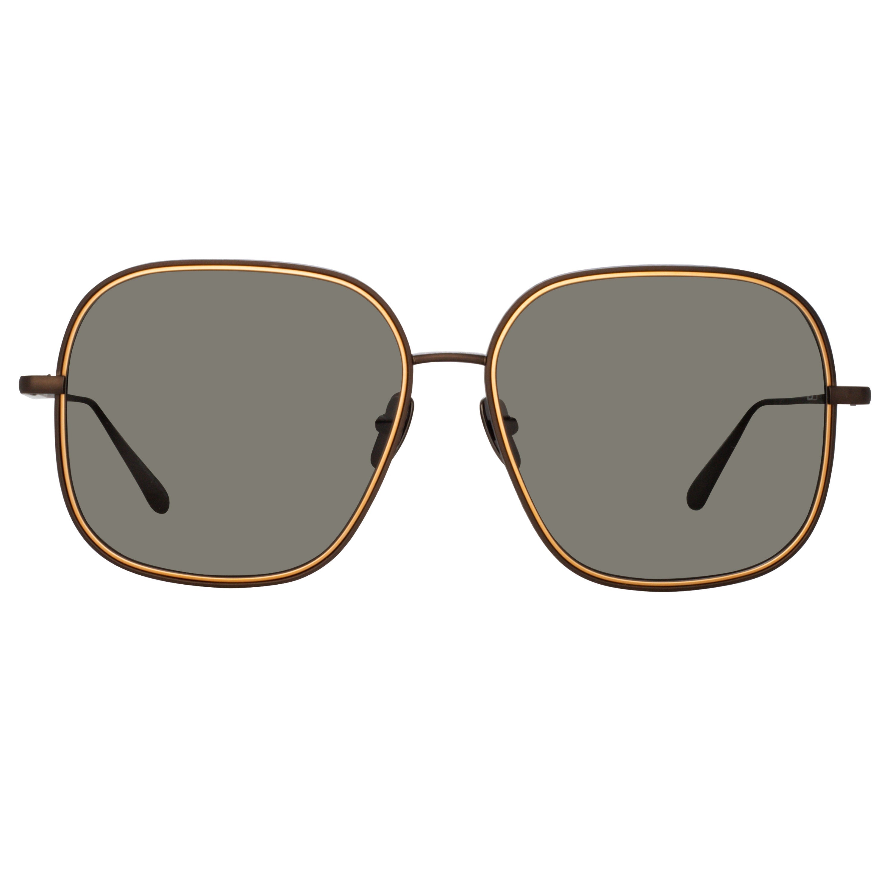 Juliana Sunglasses in Nickel