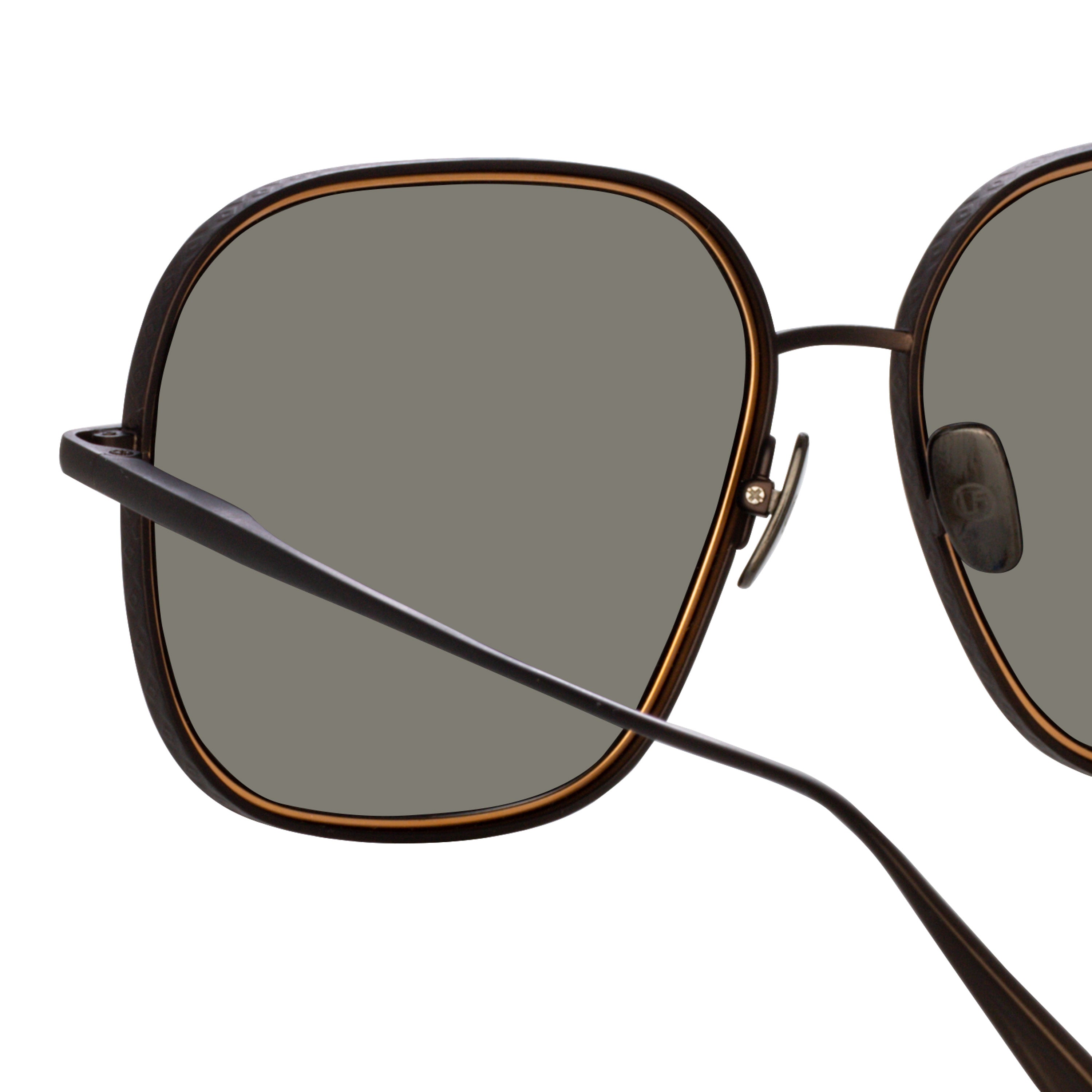 Juliana Sunglasses in Nickel