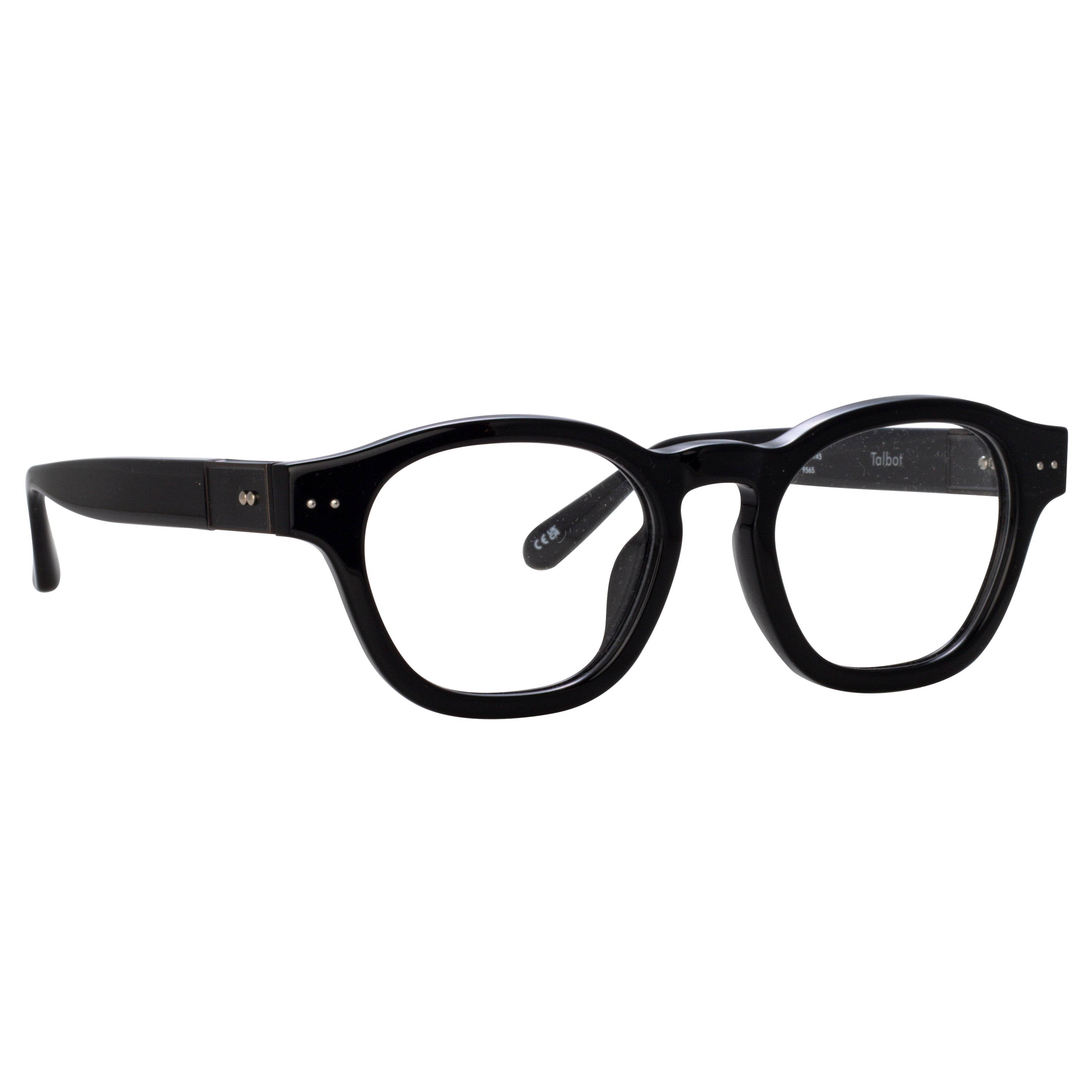 Talbot Optical in Black and Matt Nickel