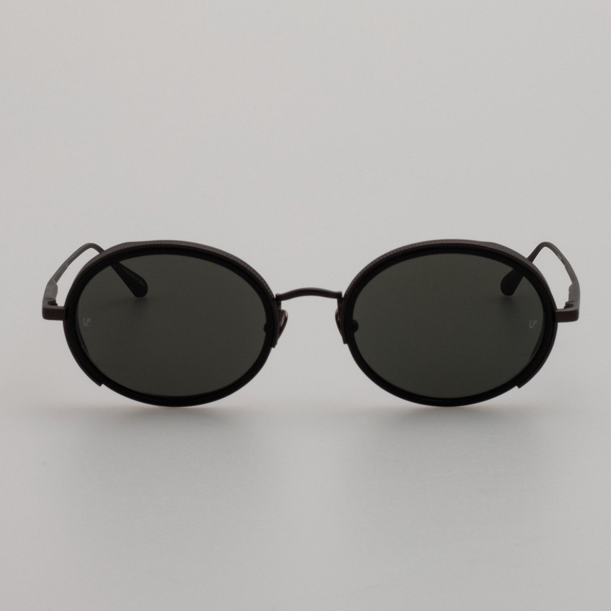 Finn Sunglasses in Matt Black Nickel