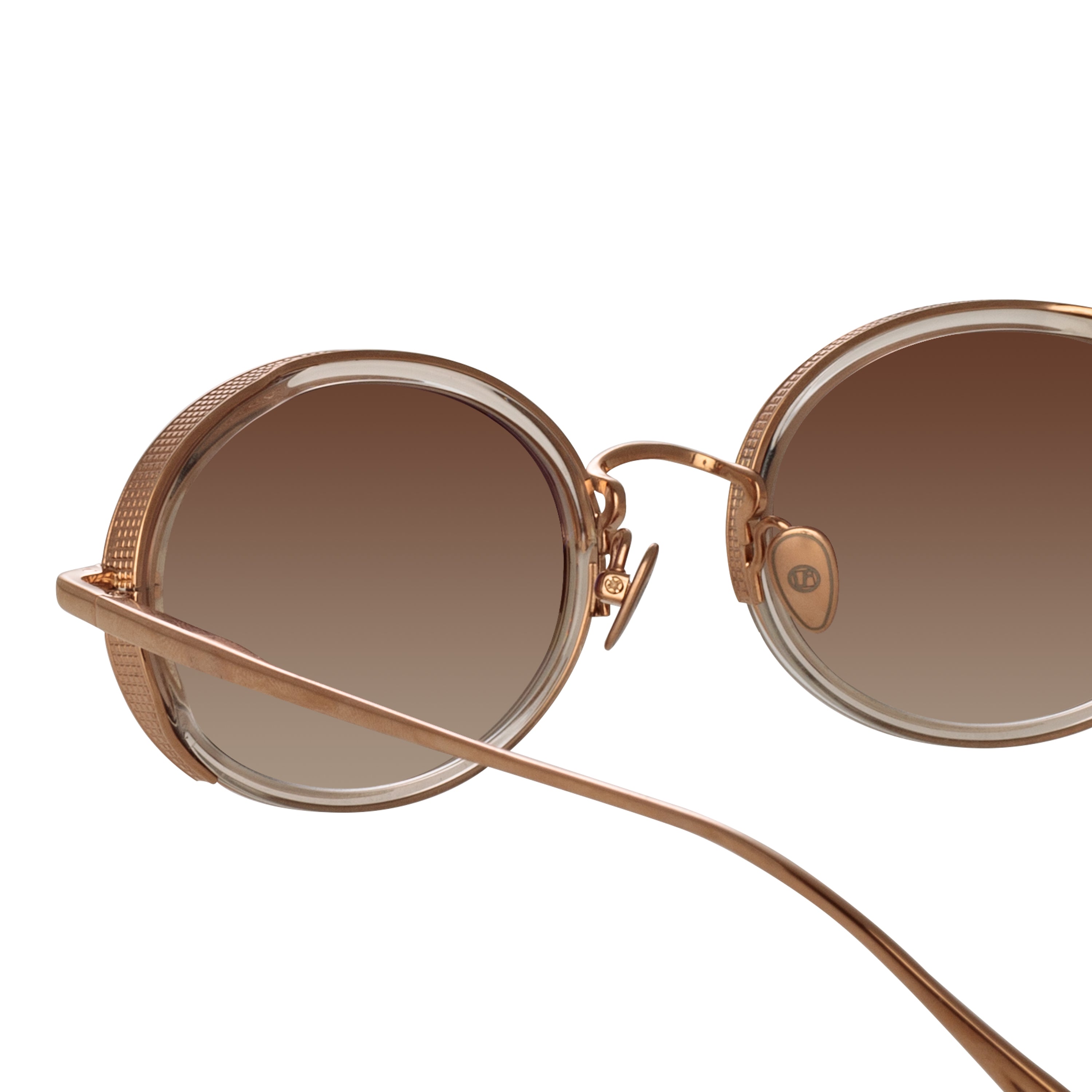 Finn Sunglasses in Rose Gold