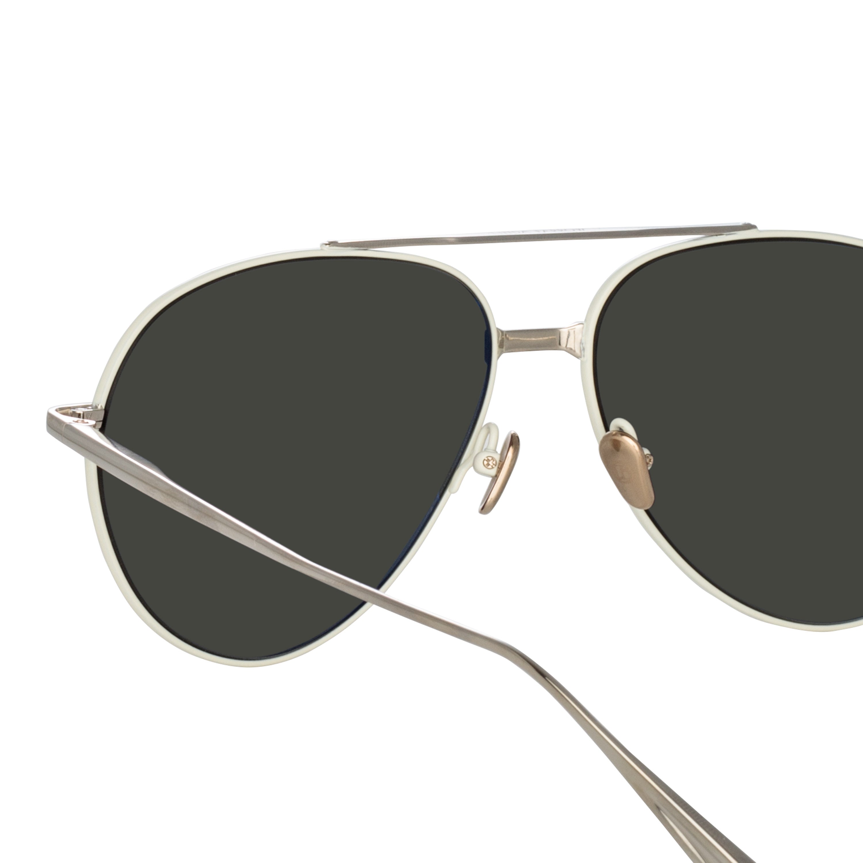 Men's Marcelo Sunglasses in White