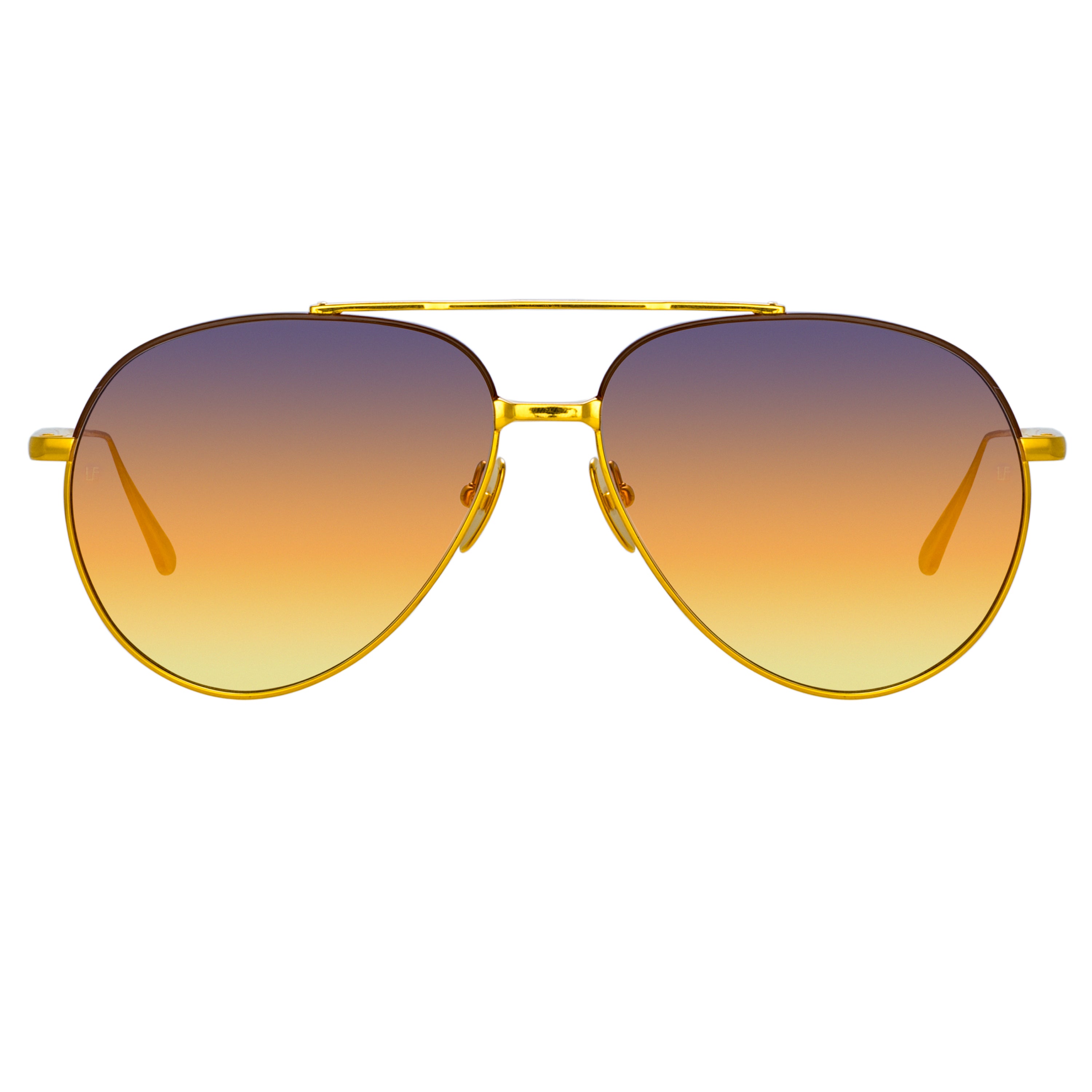 Marcelo Sunglasses in Yellow Gold