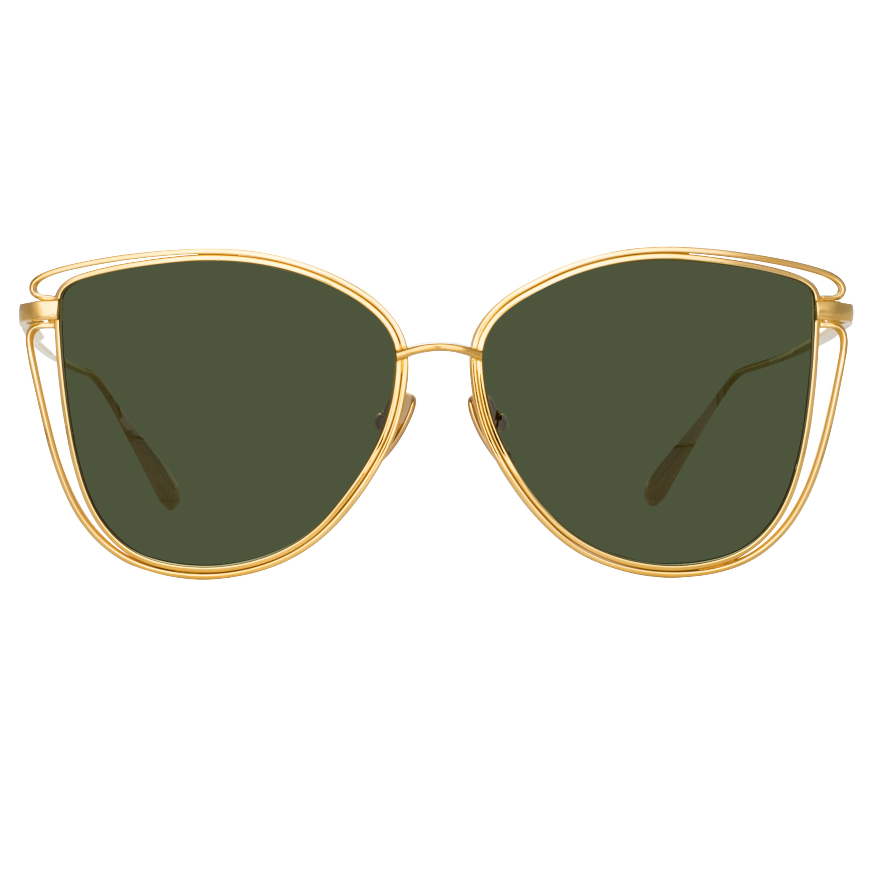 Dinah Sunglasses in Yellow Gold