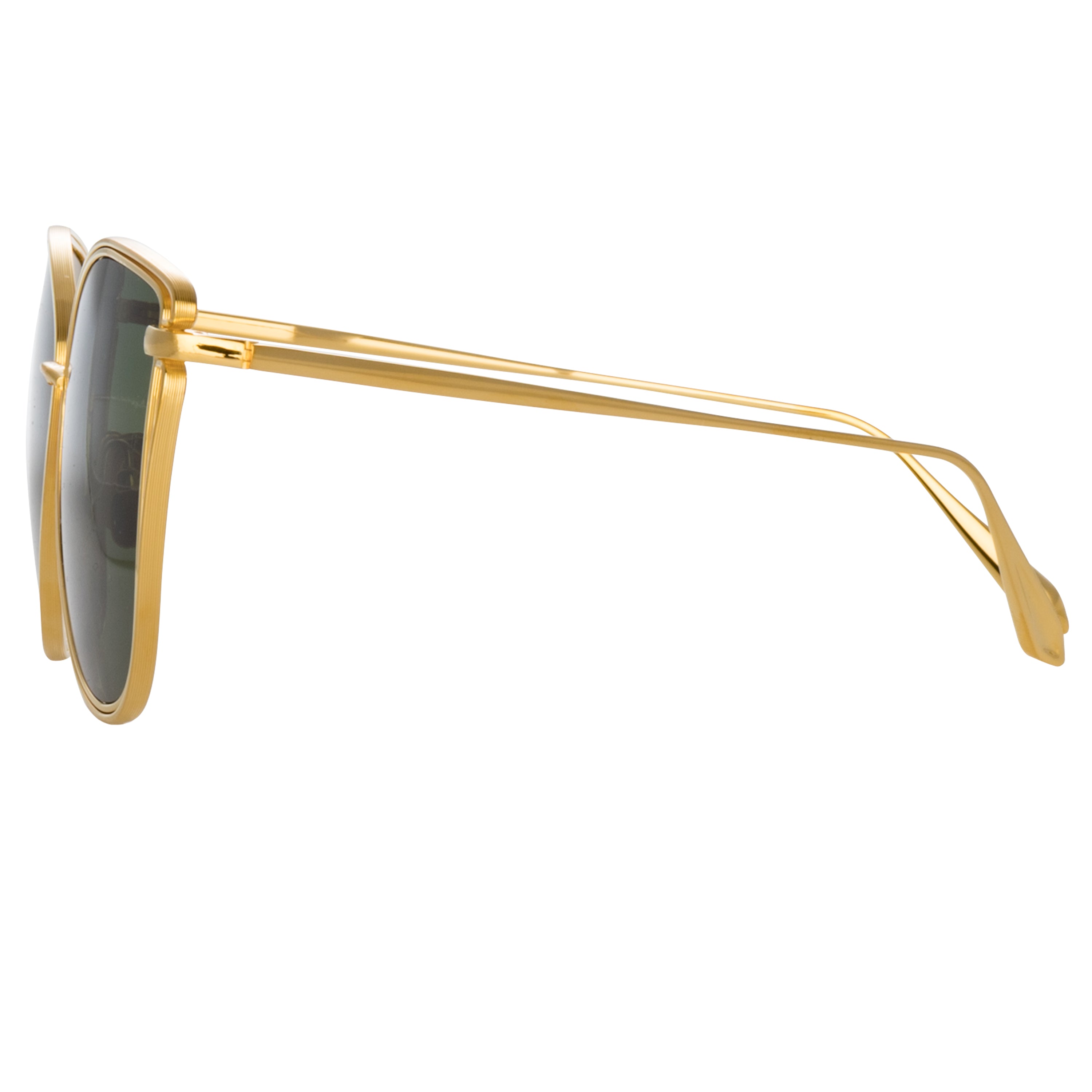 Dinah Sunglasses in Yellow Gold