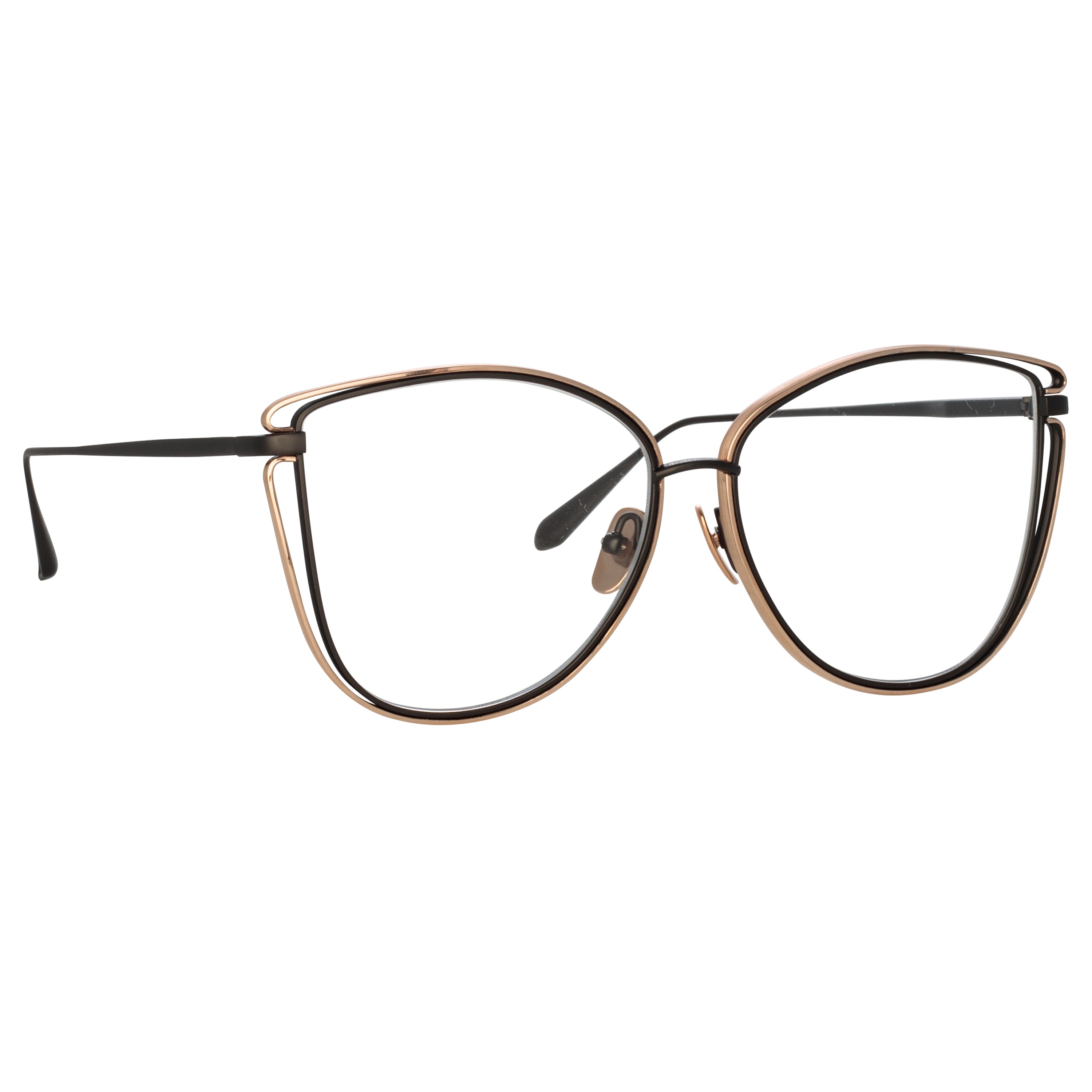 Dinah Optical Frame in Matt Nickel