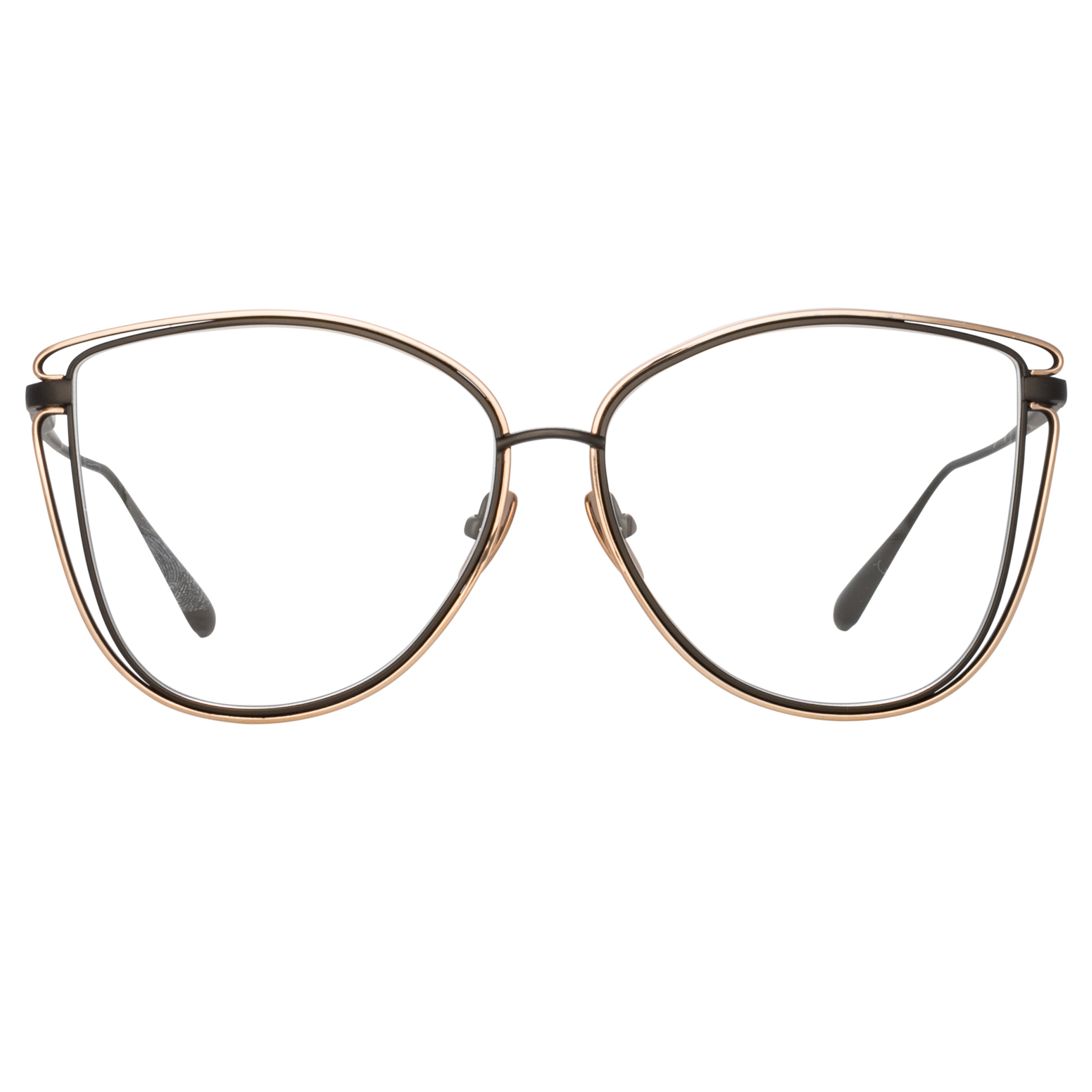 Dinah Optical Frame in Matt Nickel