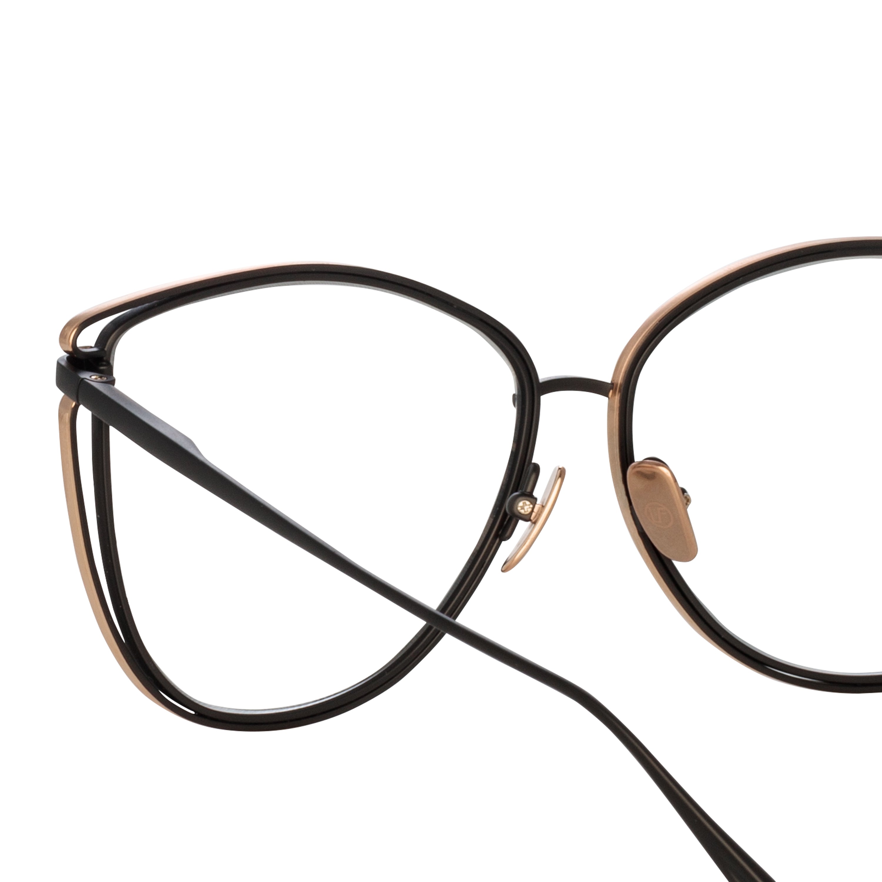 Dinah Optical Frame in Matt Nickel