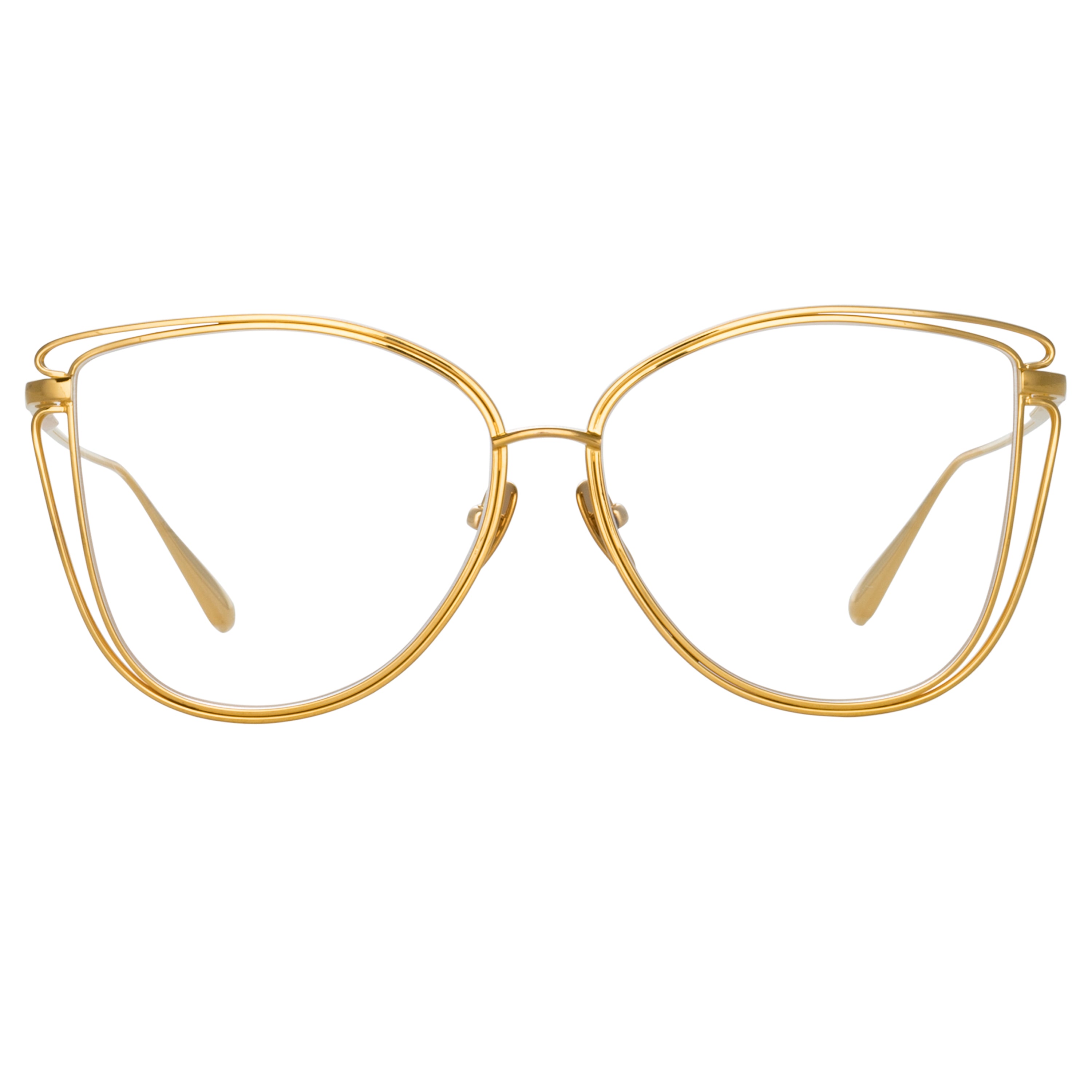 Dinah Optical Frame in Yellow Gold