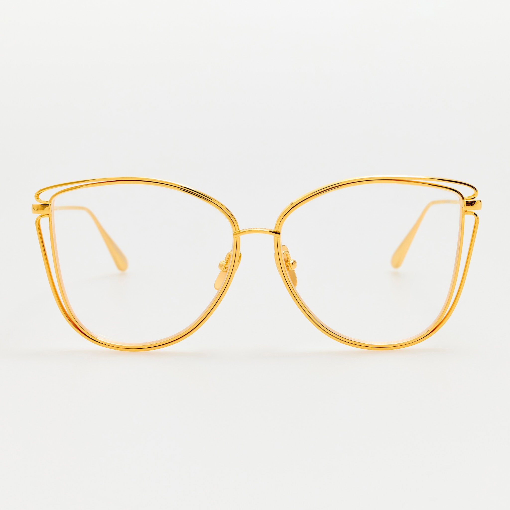 Dinah Optical Frame in 22K Yellow Gold