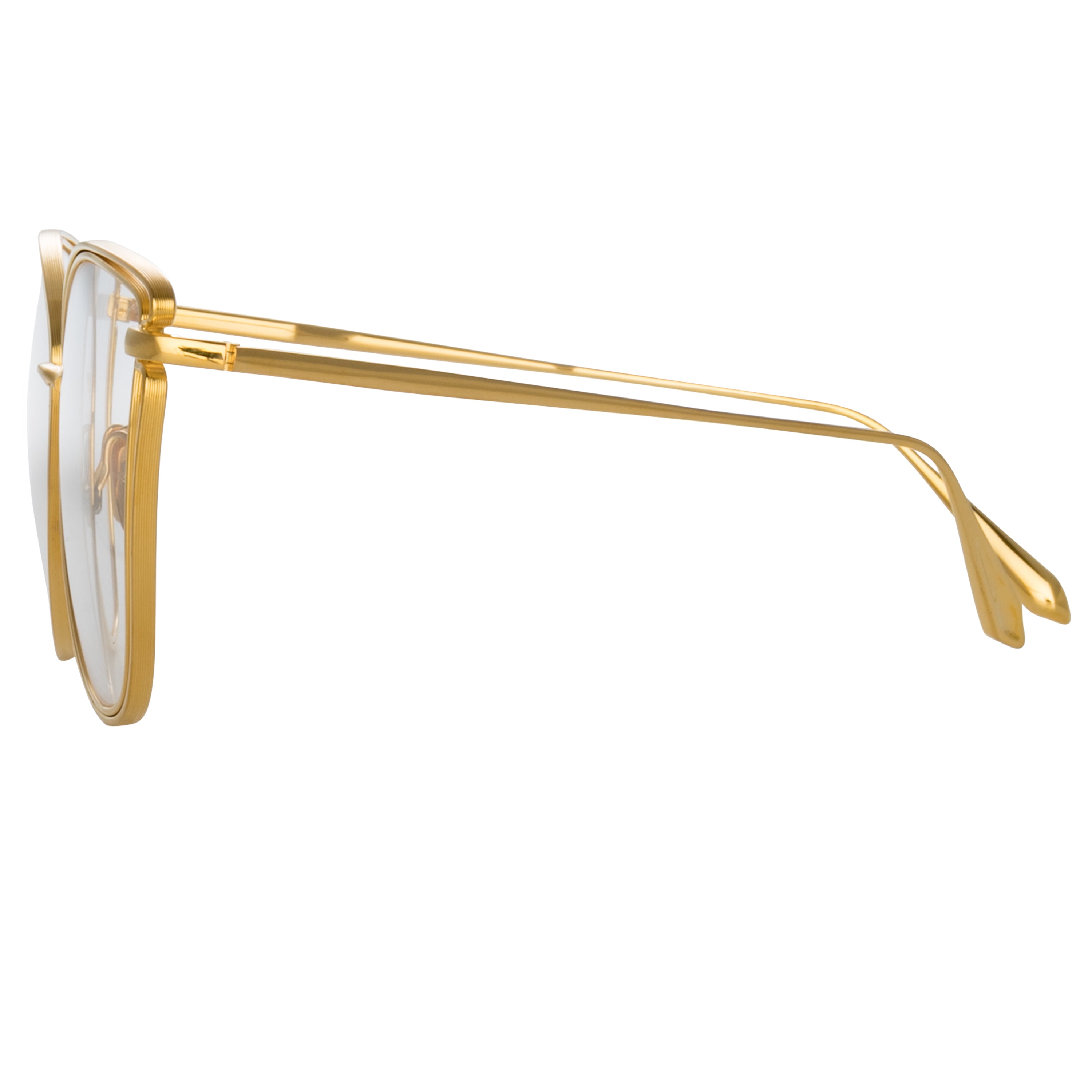 Dinah Optical Frame in Yellow Gold