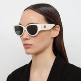 Connie Sunglasses in White