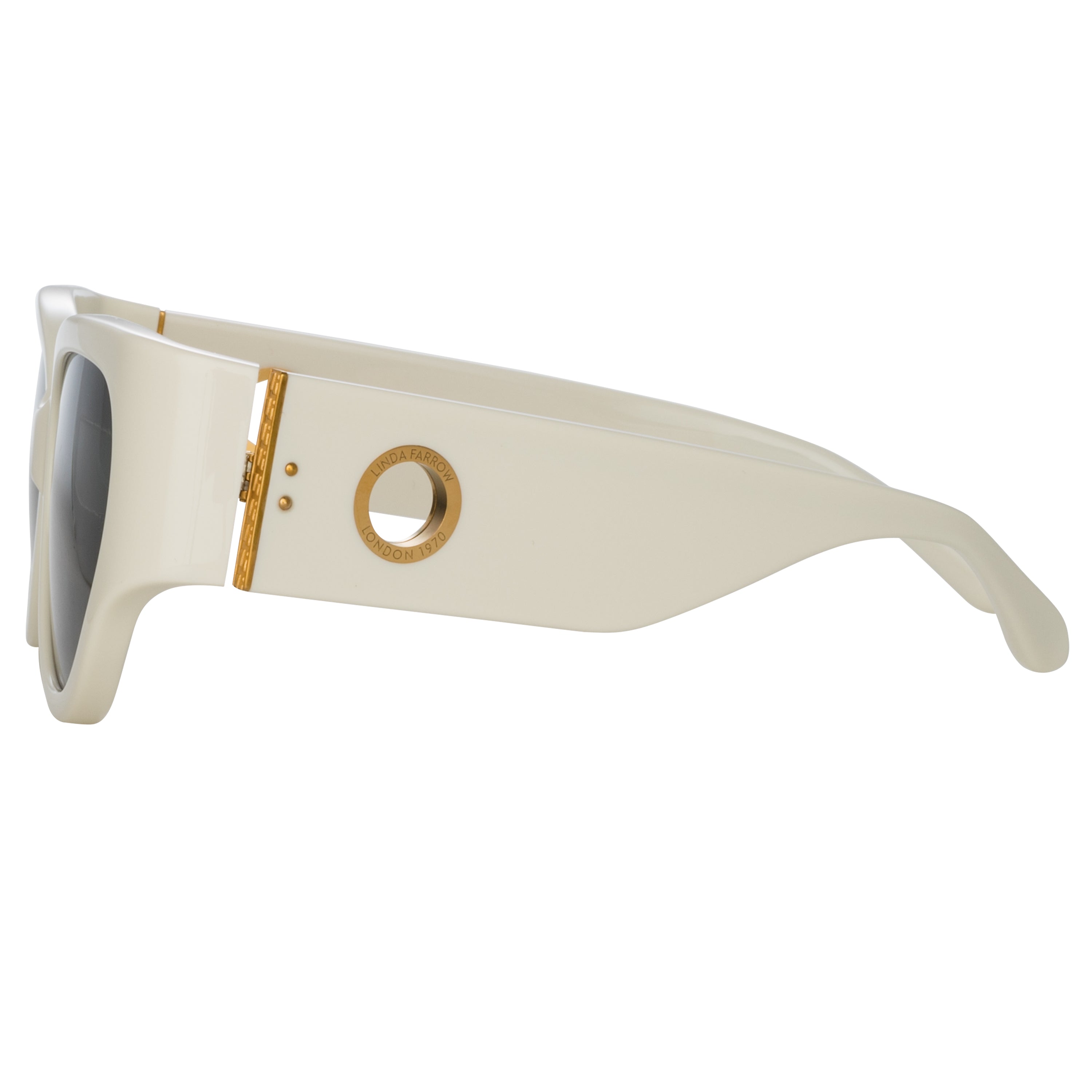 Connie Sunglasses in White