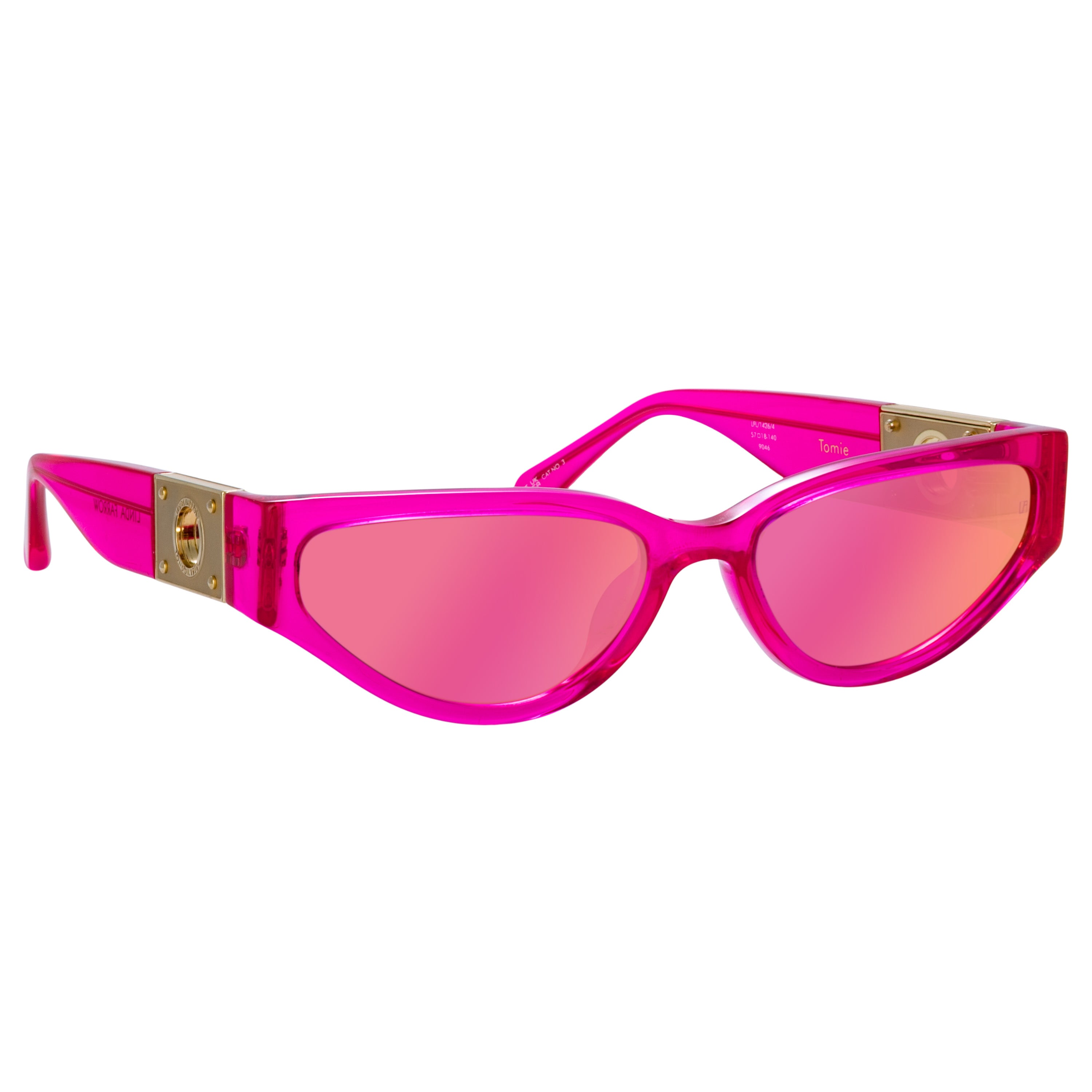 Tomie Sunglasses in Neon Pink