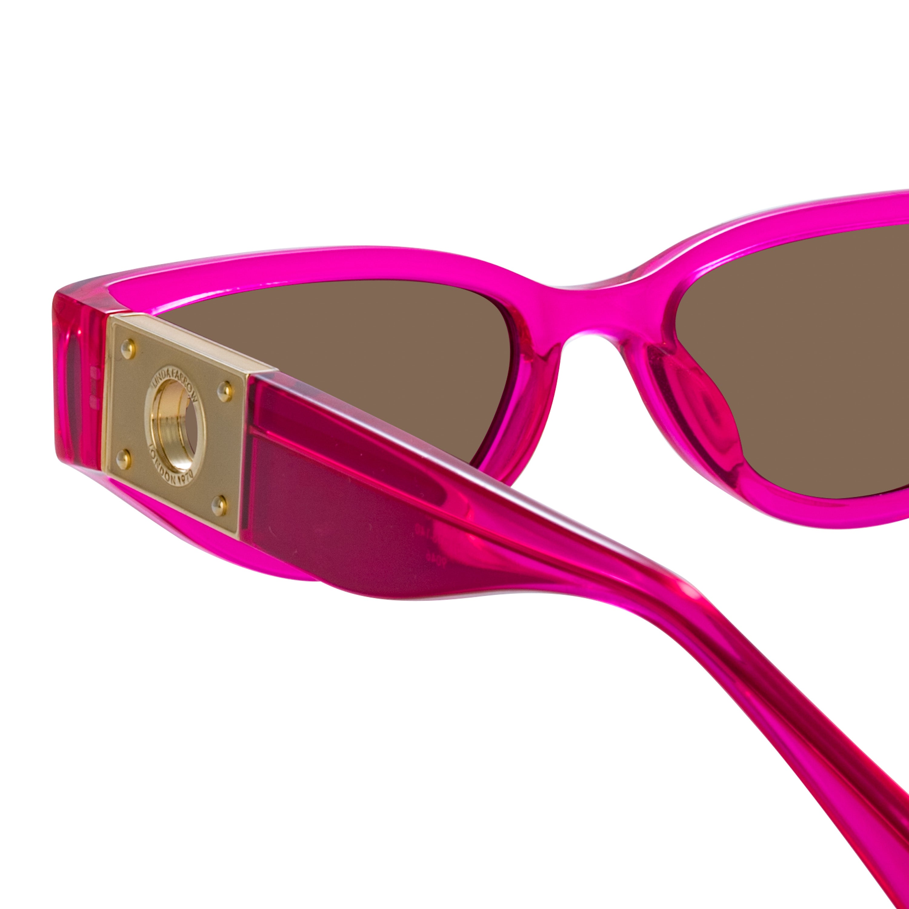 Tomie Sunglasses in Neon Pink