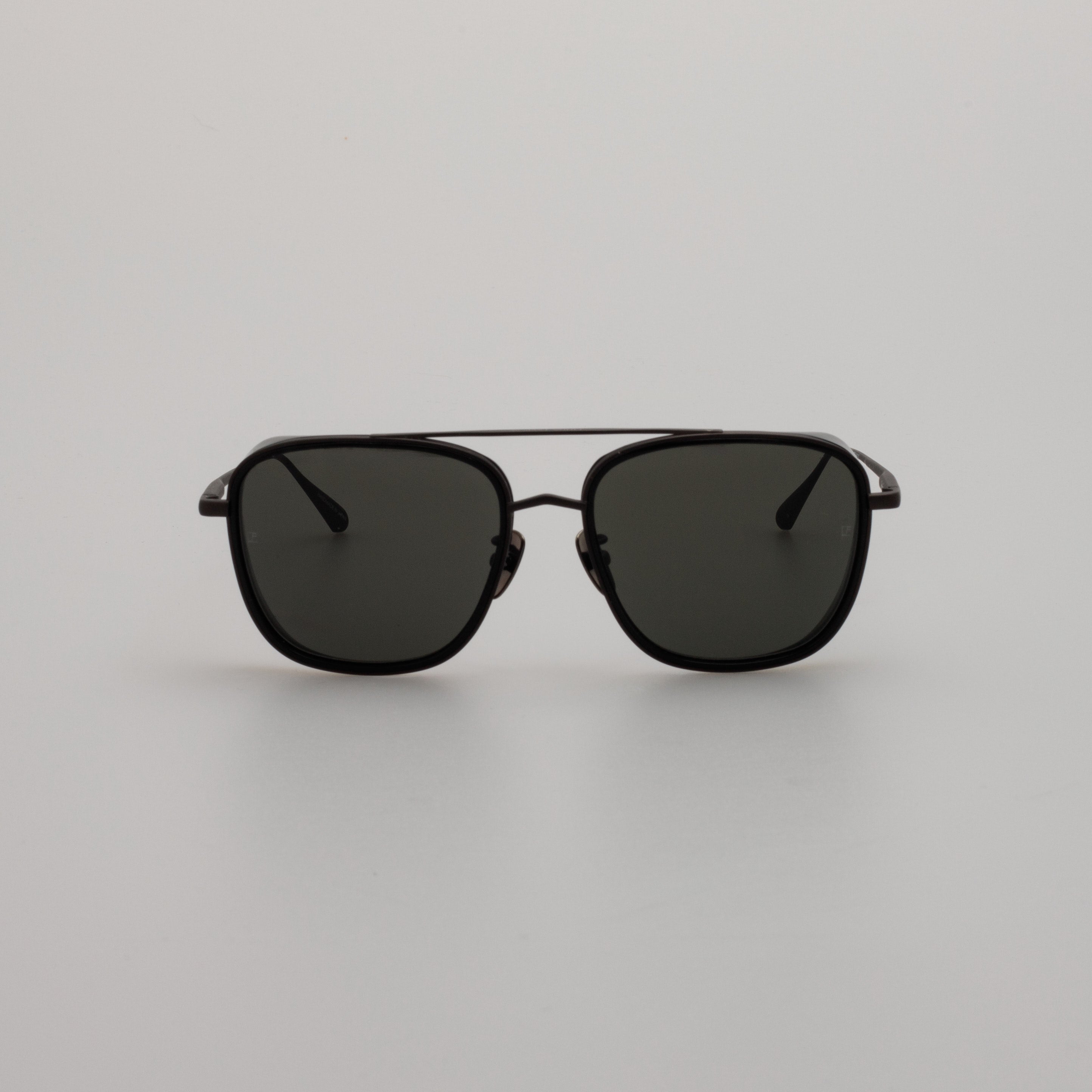 Jarvis Sunglasses in Black Matt Nickel