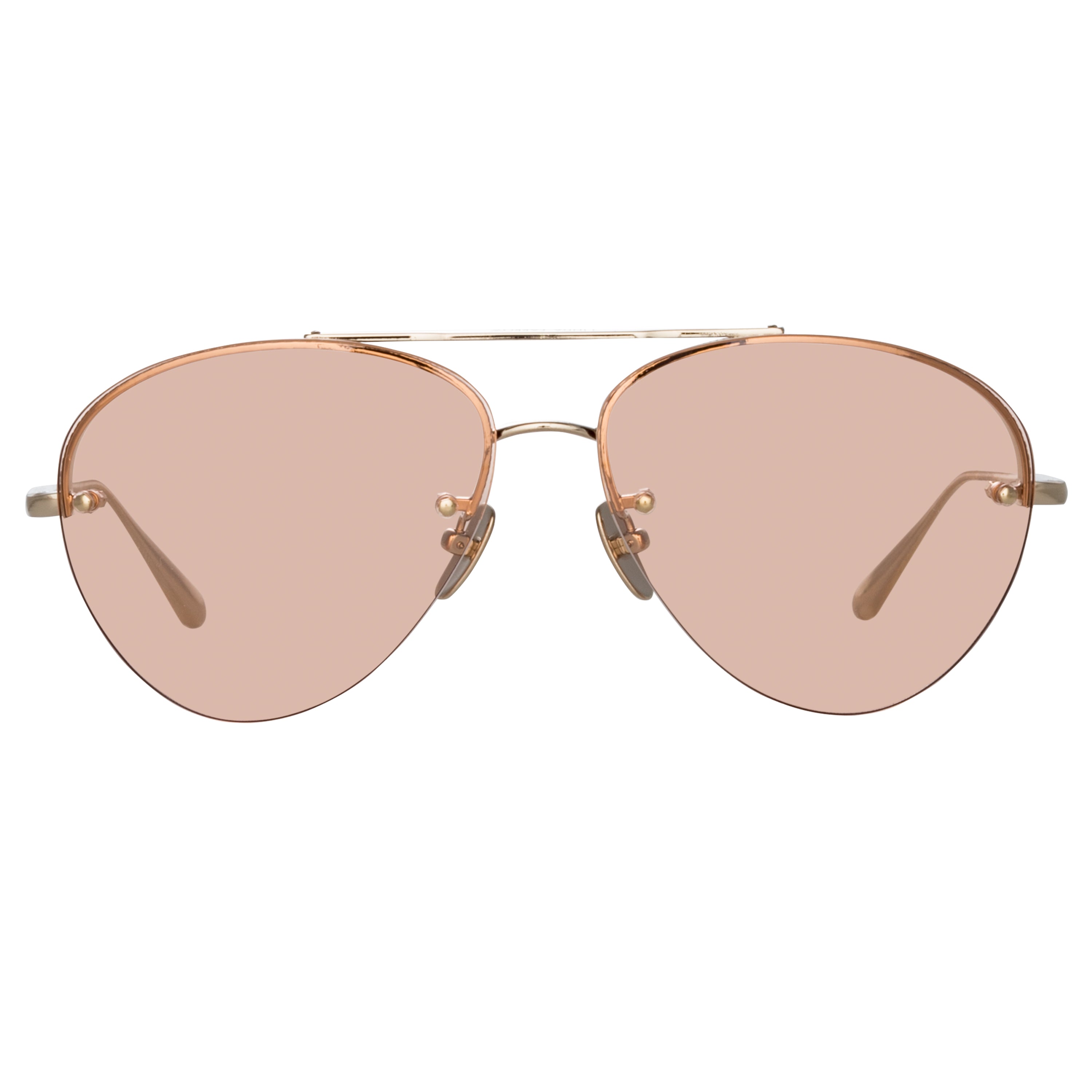 Edano Sunglasses in Light Gold