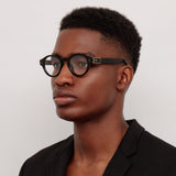 Men's Musa Optical Frame in Black