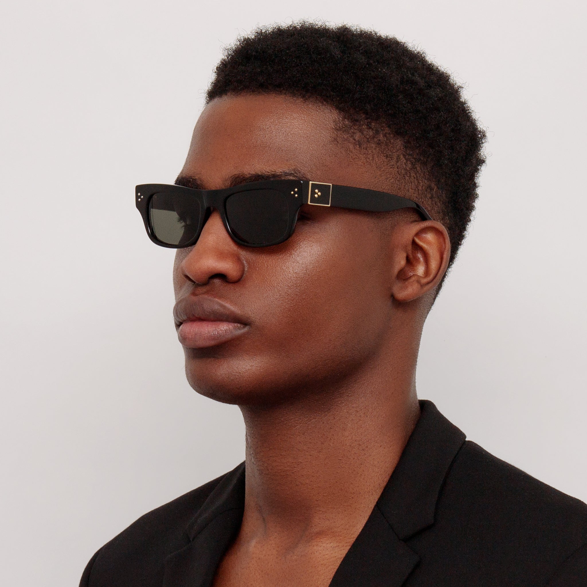 Men's Falck Sunglasses in Black