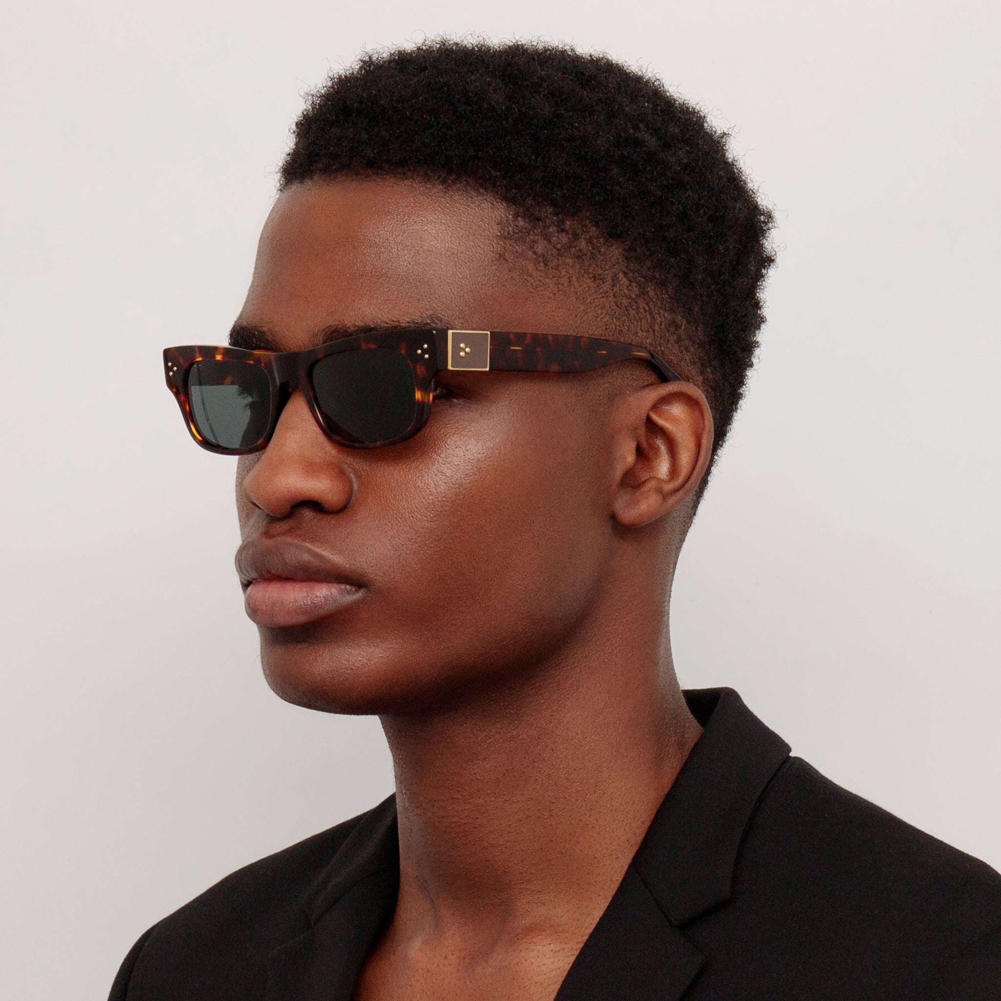 Men's Falck Sunglasses in Tortoiseshell