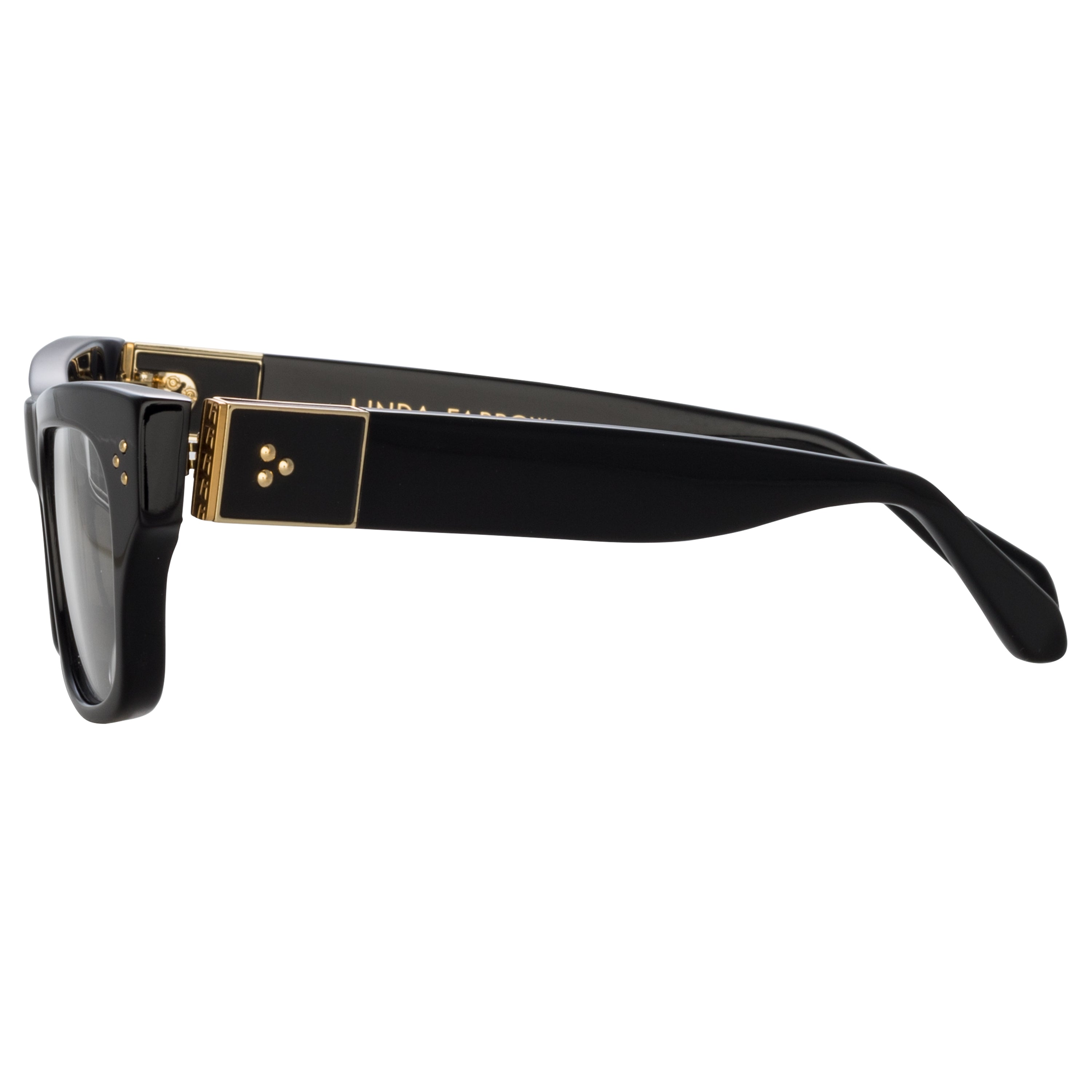 Men's Falck Optical Frame in Black