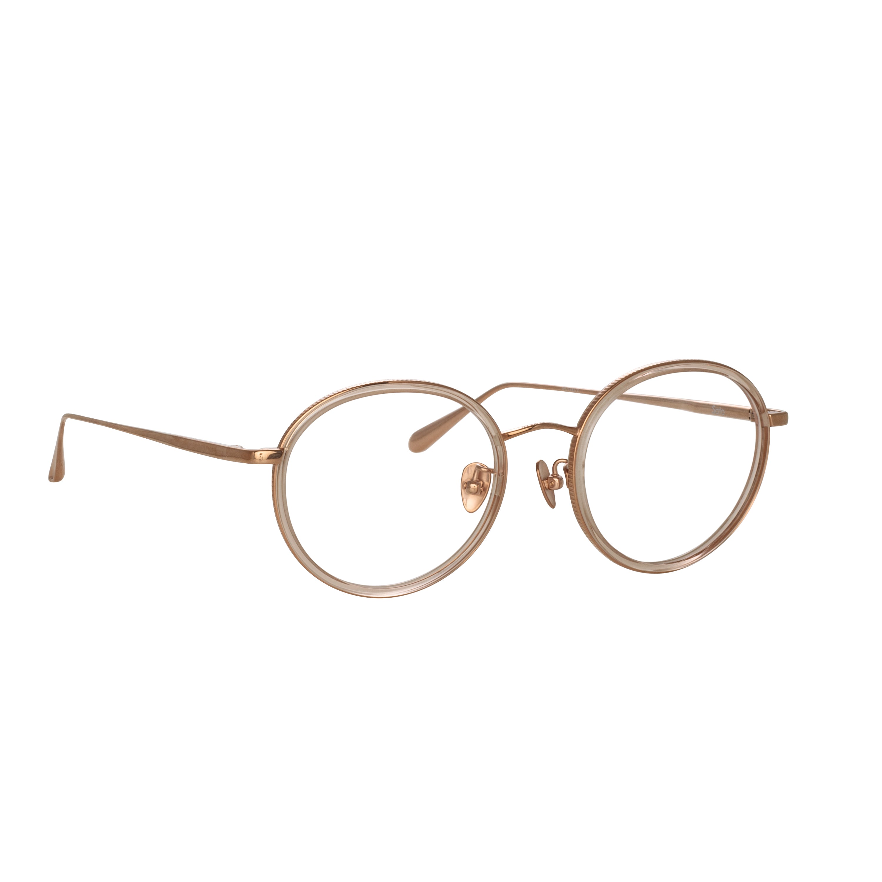 Sato Optical Frame in Rose Gold