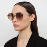 Fielder Sunglasses in Light Gold