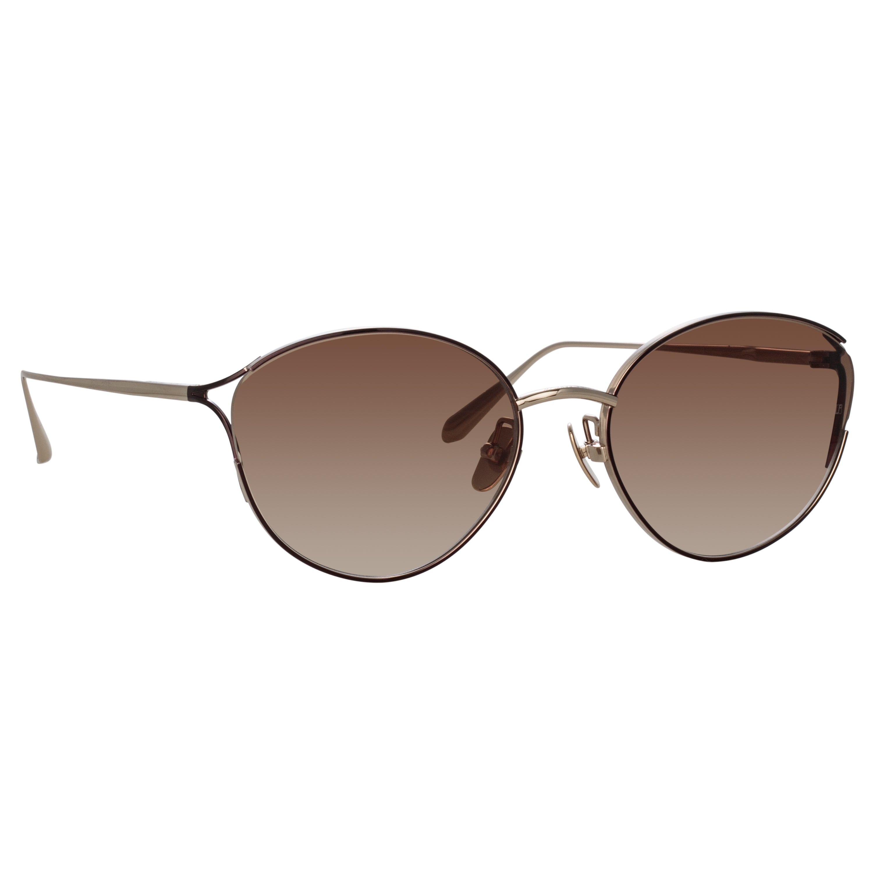 Fielder Sunglasses in Light Gold