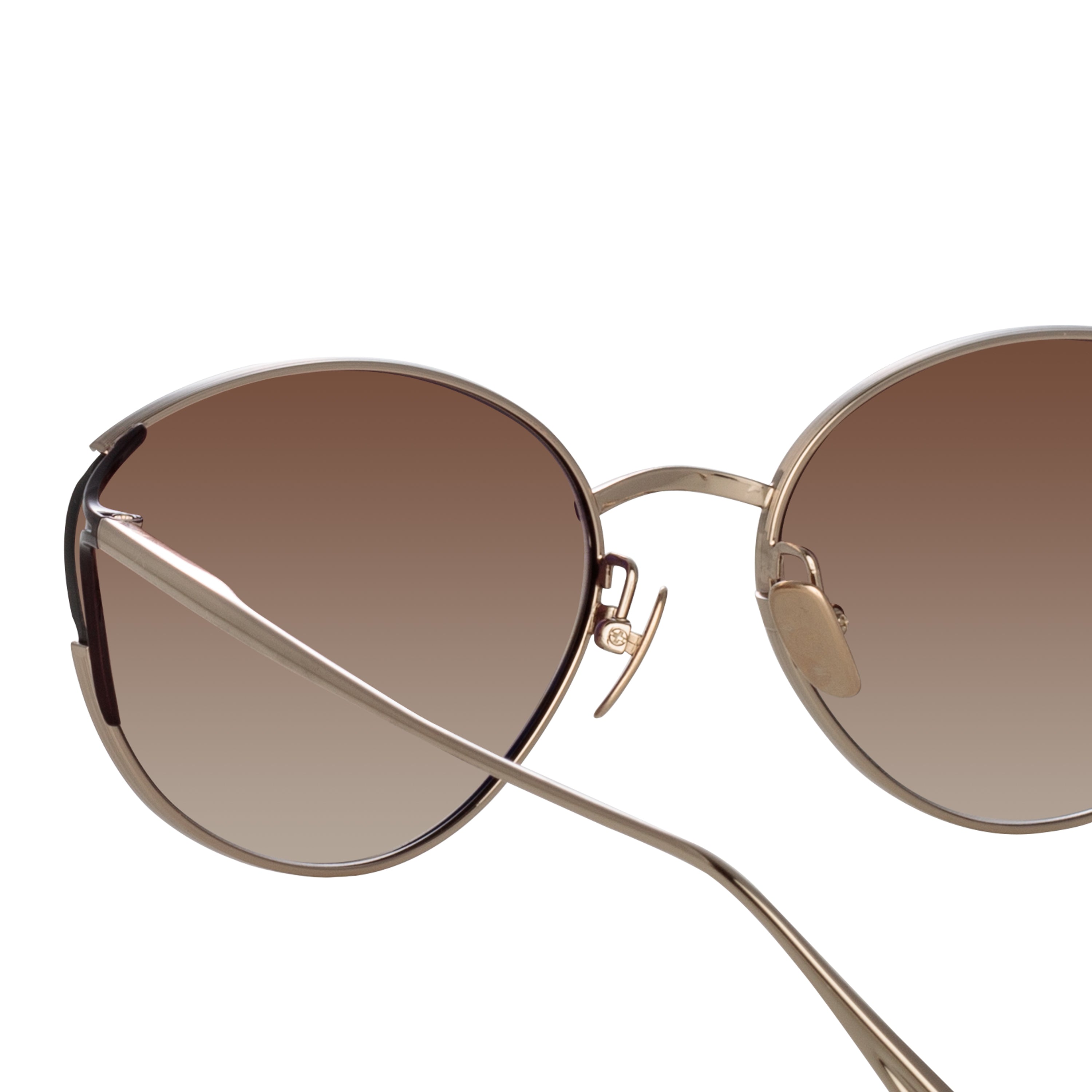 Fielder Sunglasses in Light Gold