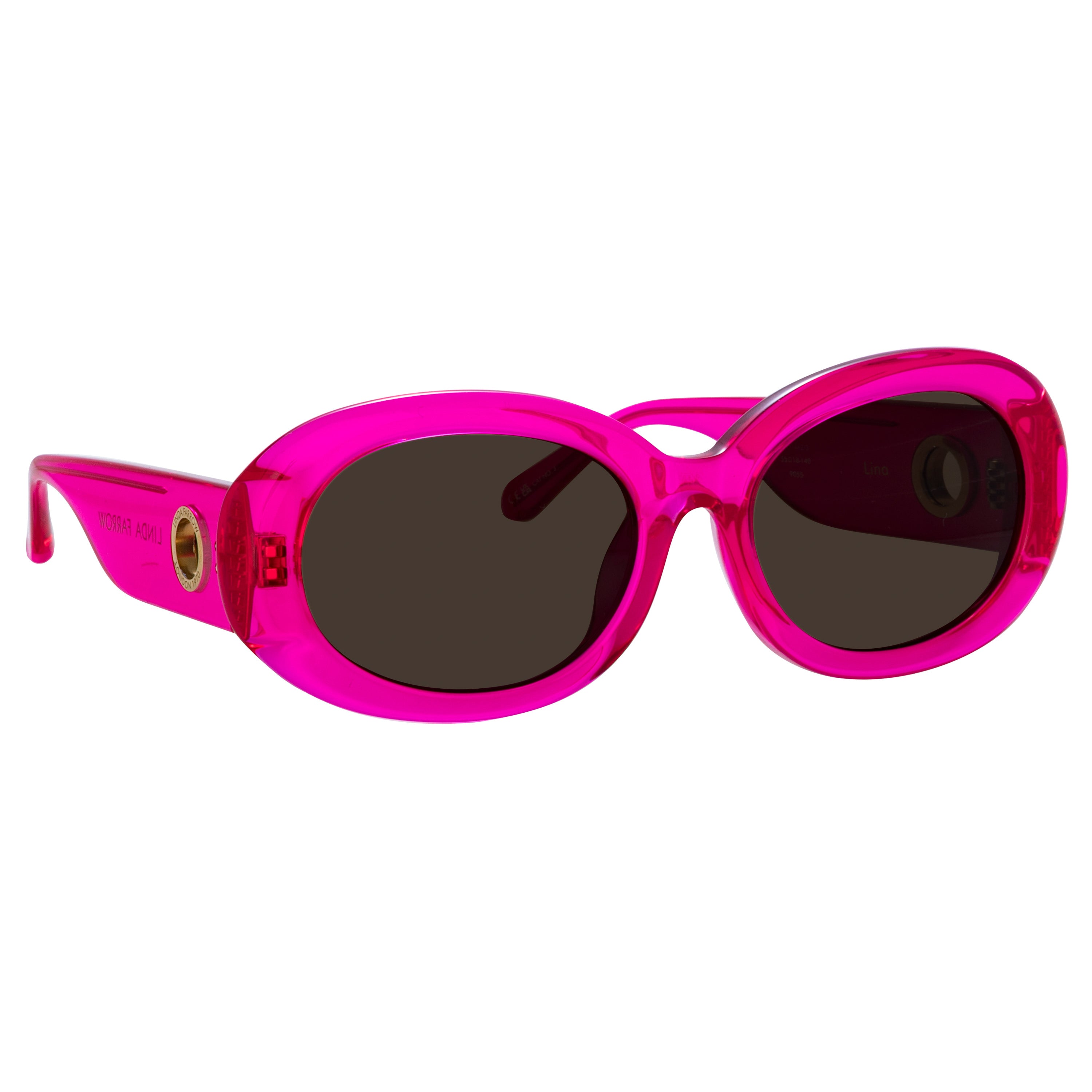 Lina Sunglasses in Neon Pink