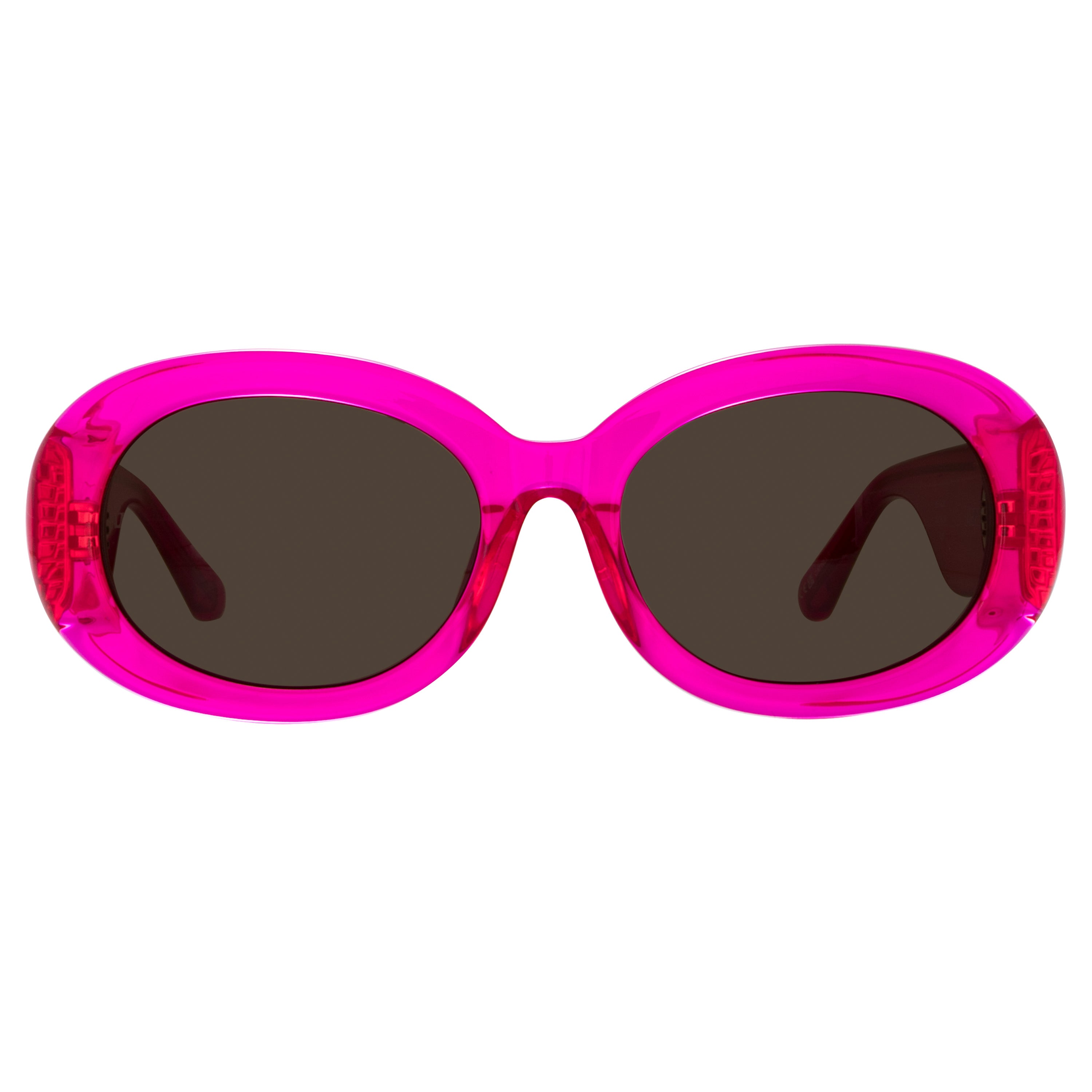 Lina Sunglasses in Neon Pink