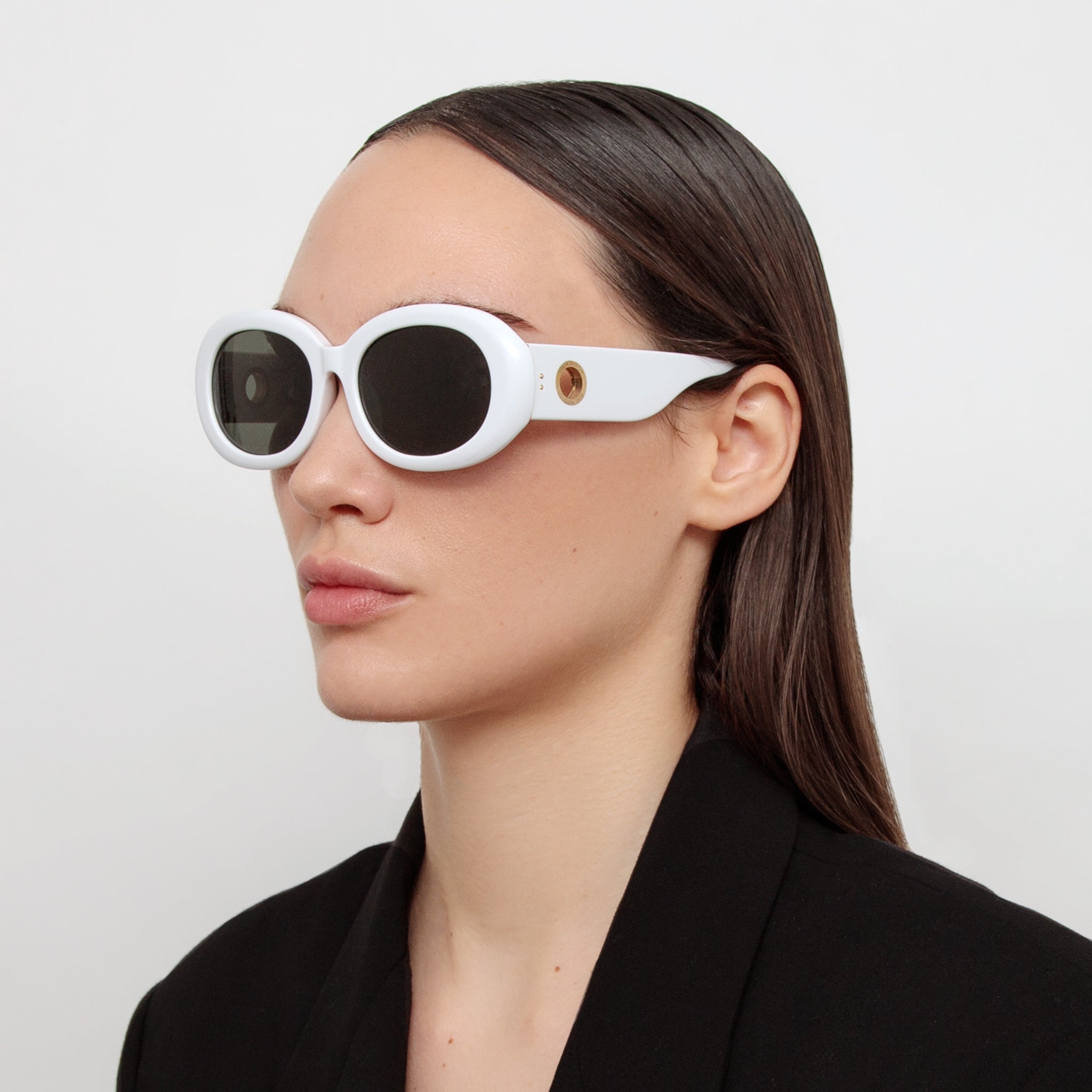 Lina Sunglasses in White