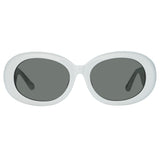 Lina Sunglasses in White