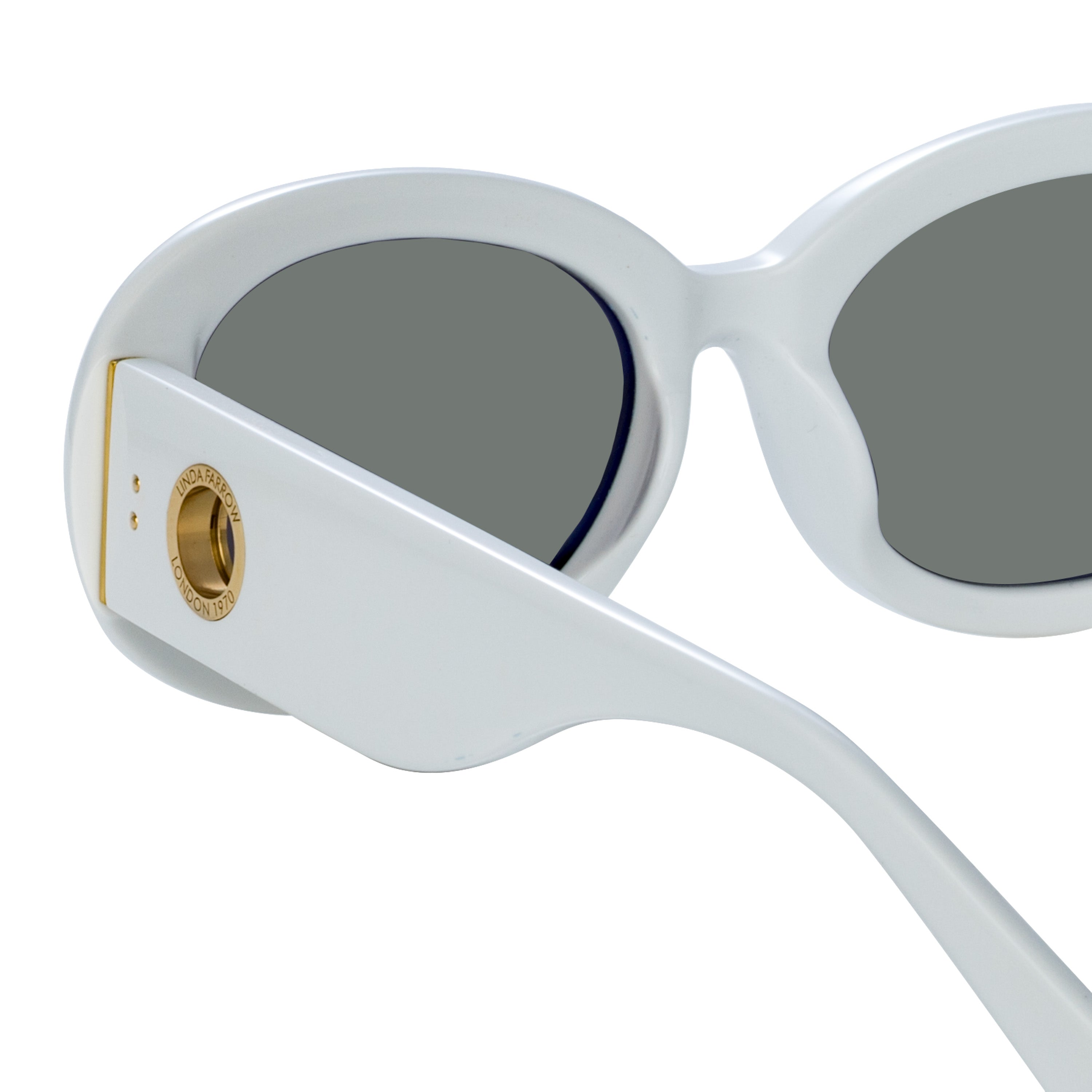 Lina Sunglasses in White