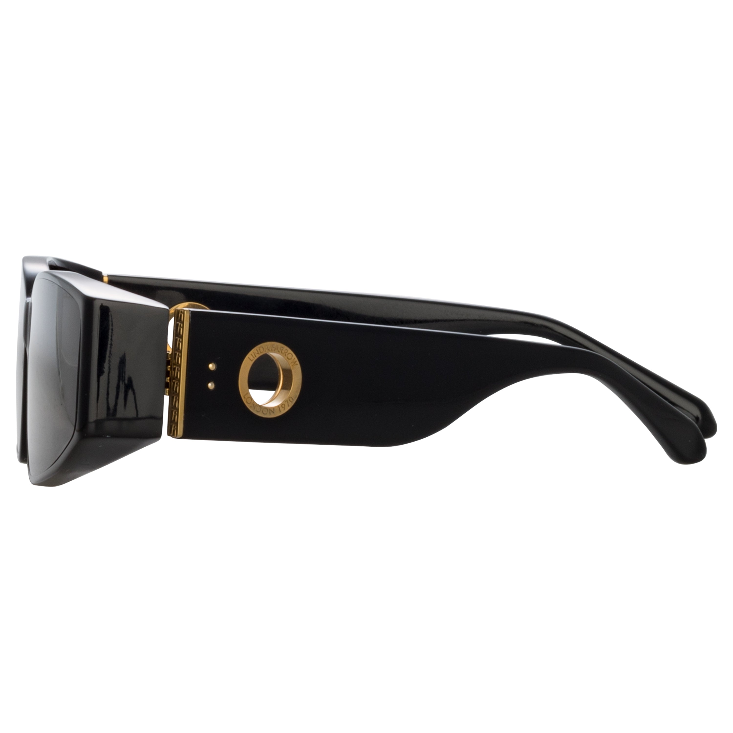 Alexis Sunglasses in Black