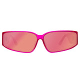 Alexis Sunglasses in Neon Pink