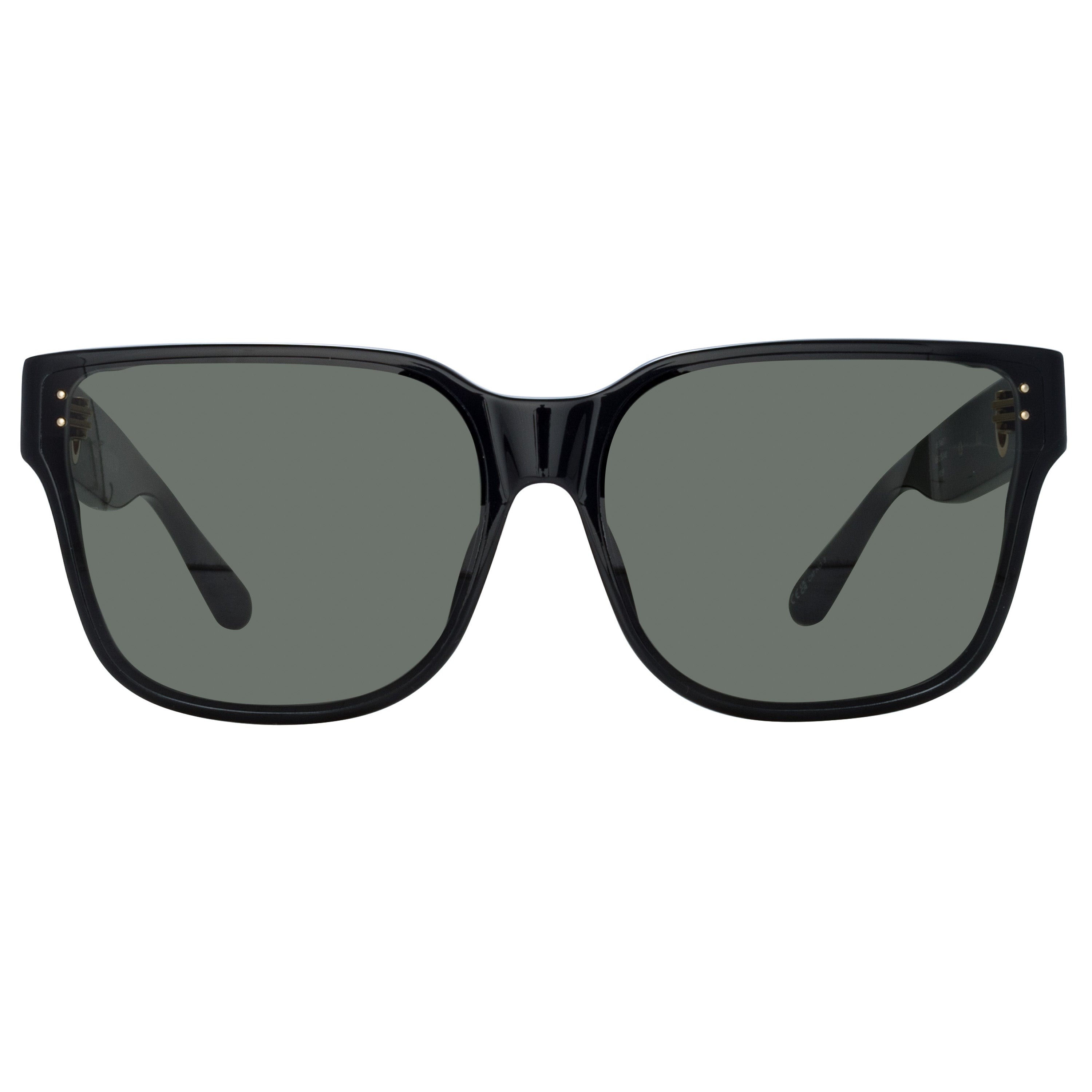 Rui Oversize Sunglasses in Black