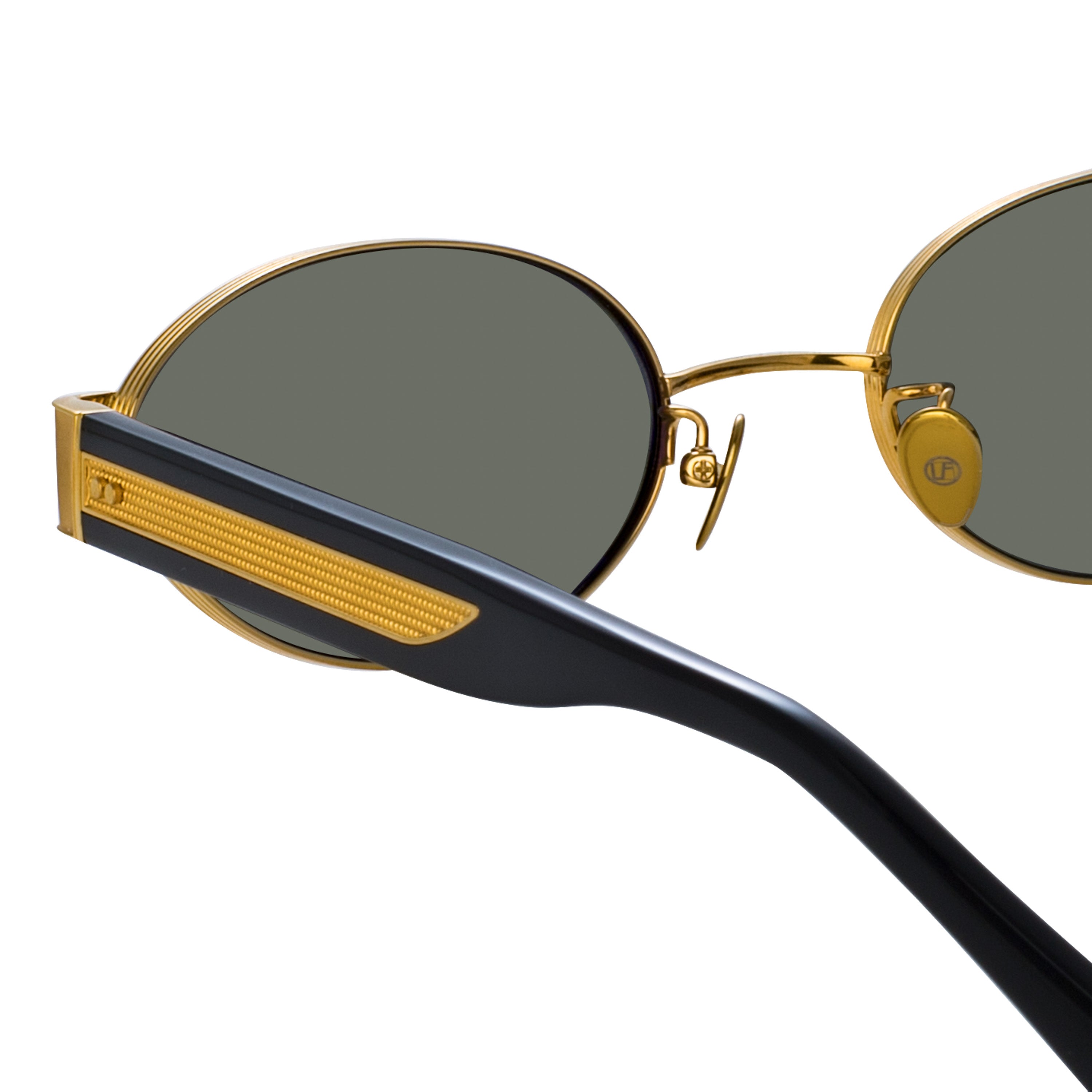 Sadie Sunglasses in Yellow Gold