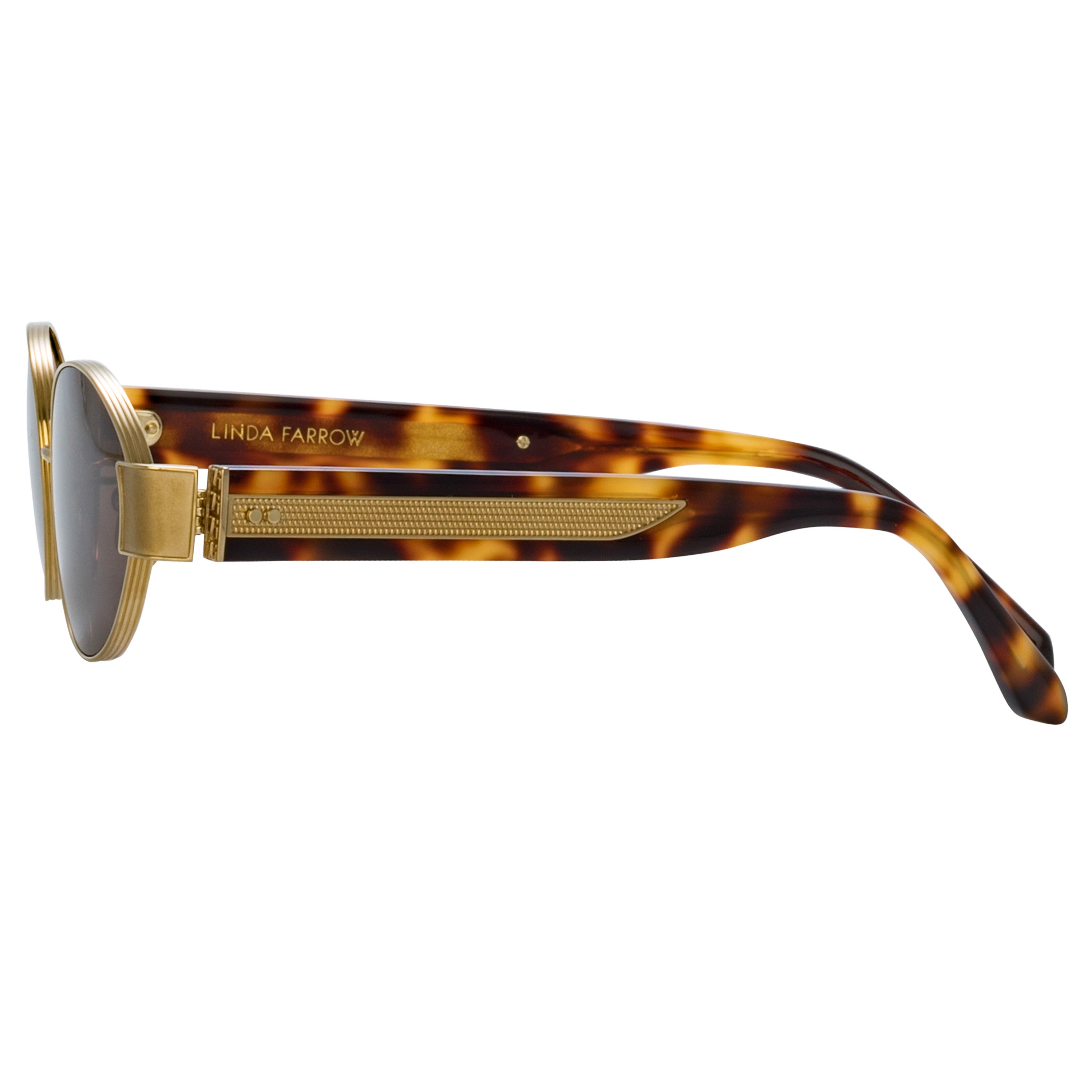 Sadie Sunglasses in Light Gold