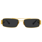 Joey Sunglasses in Yellow Gold