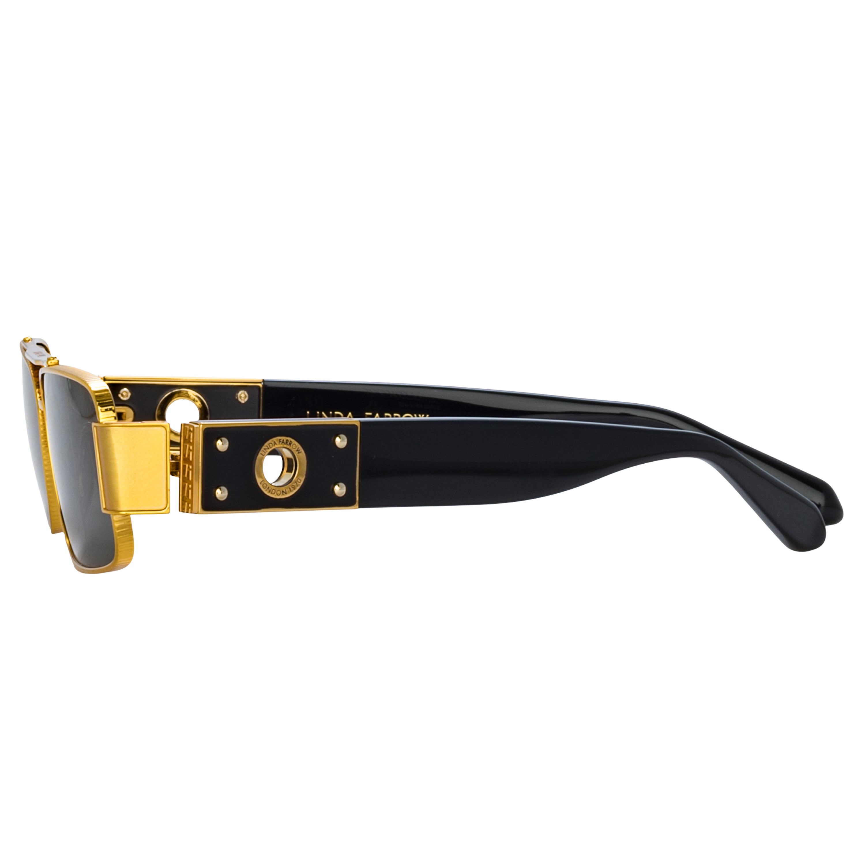 Joey Sunglasses in Yellow Gold