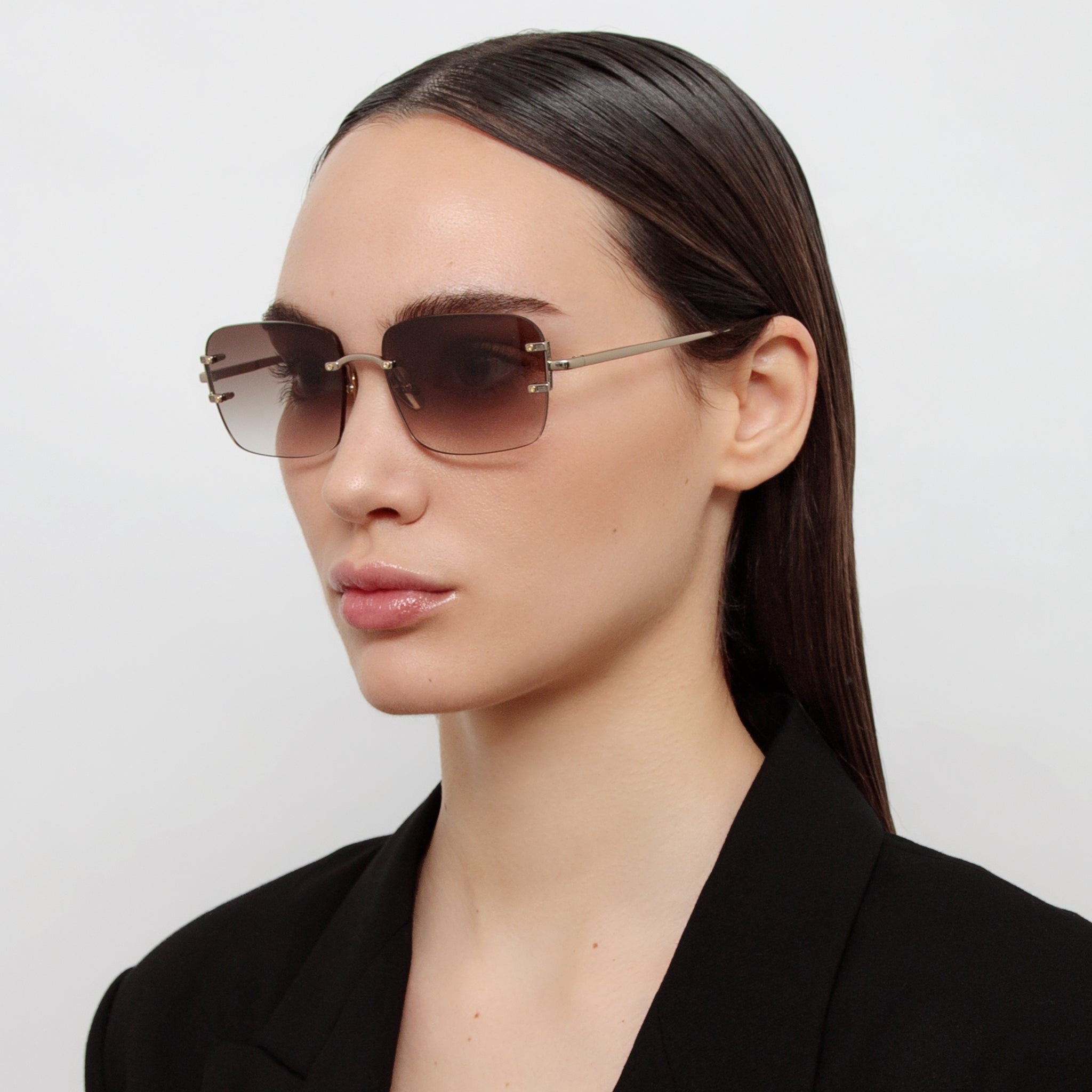 Sasha Square Sunglasses in Mocha