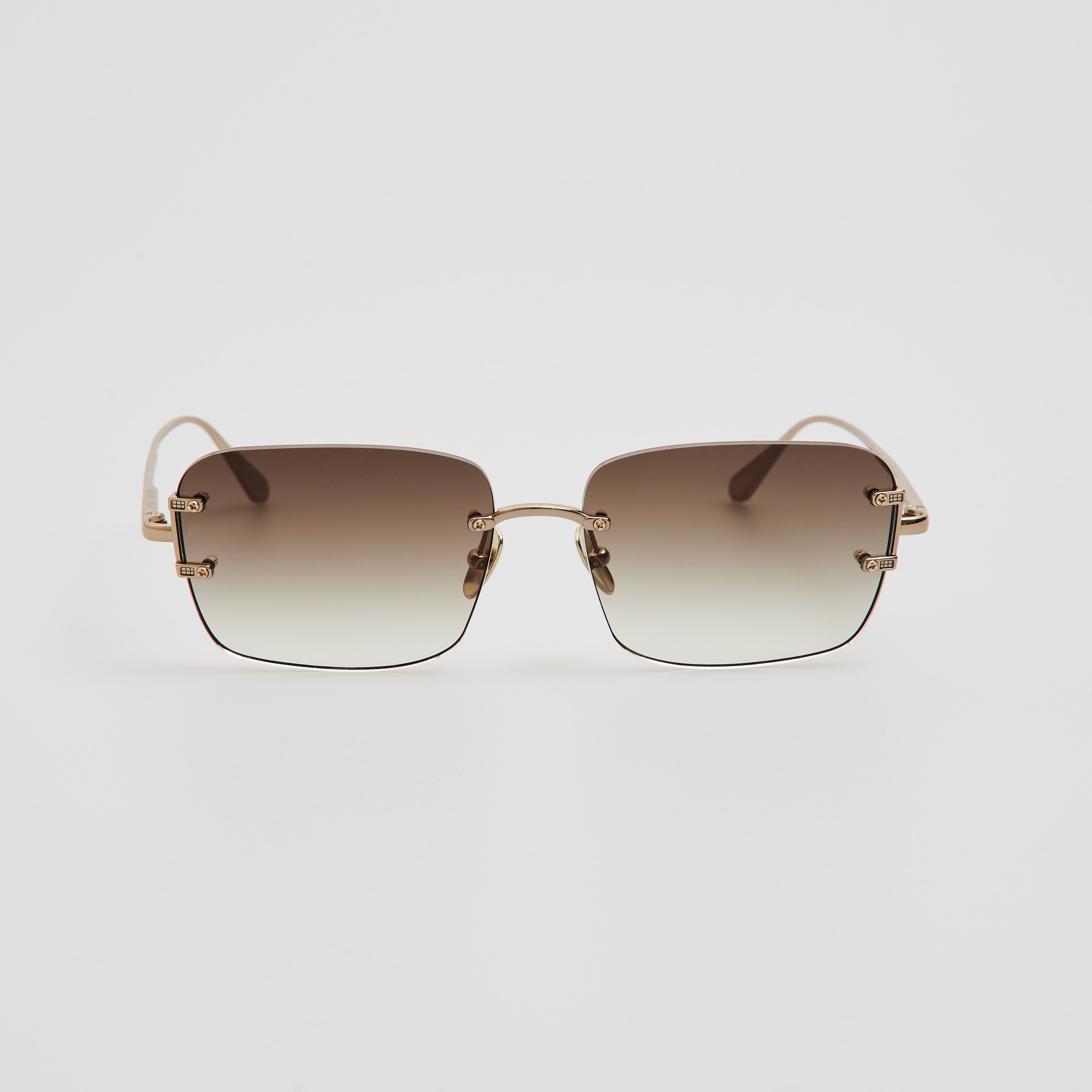 Men's Sasha Square Sunglasses in Mocha